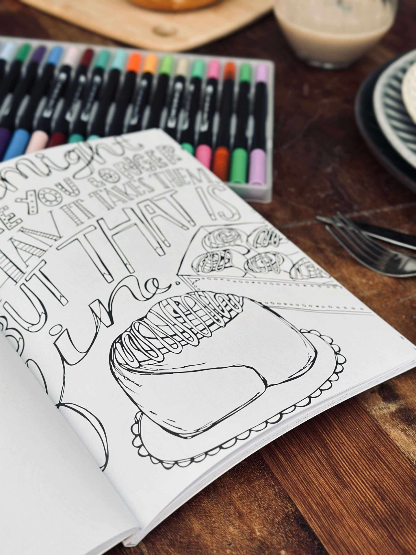 Målarbok för vuxna - Din berättelse är annorlunda