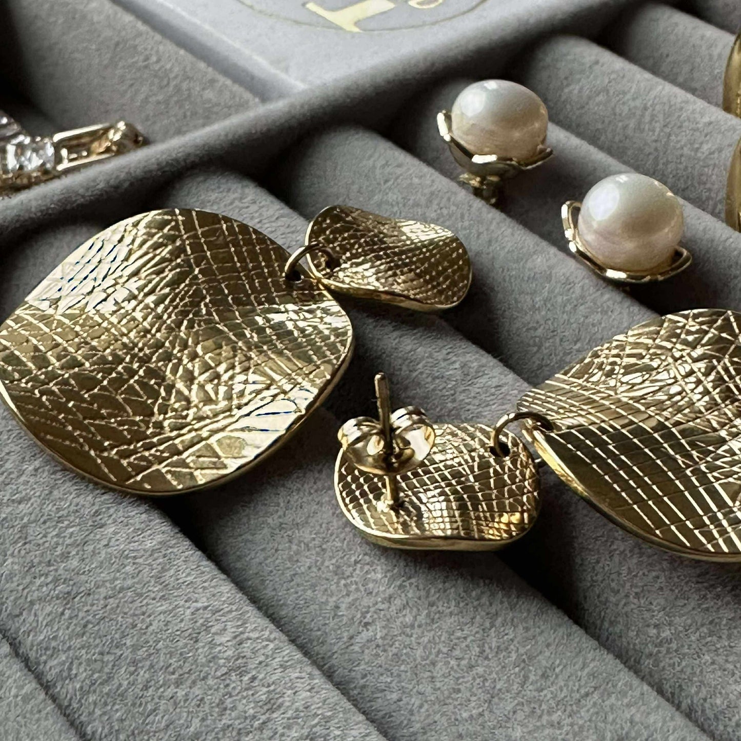 Örhängen ALBERTE - 18k förgyllt