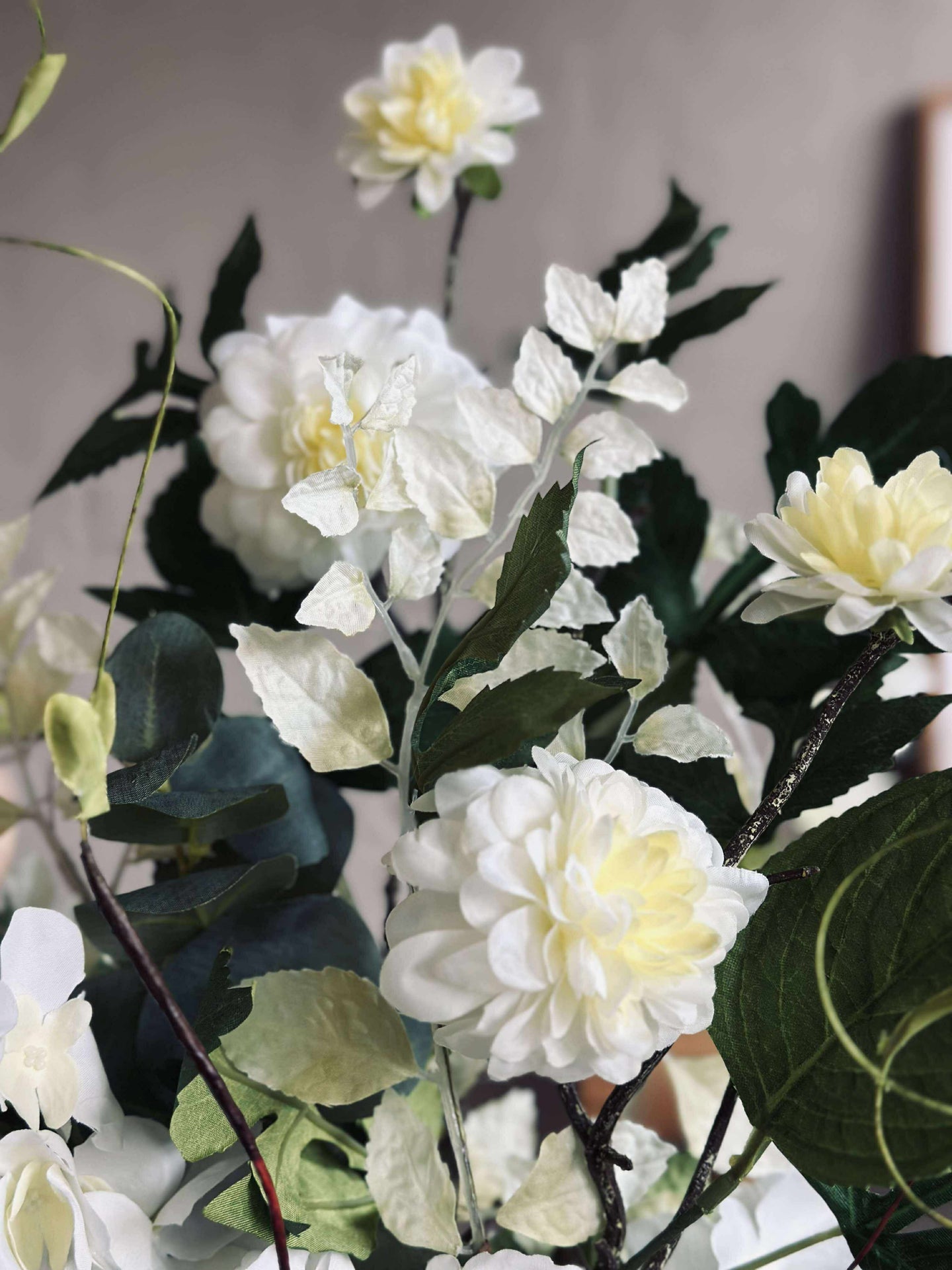 Bukett Hortensia - Vit