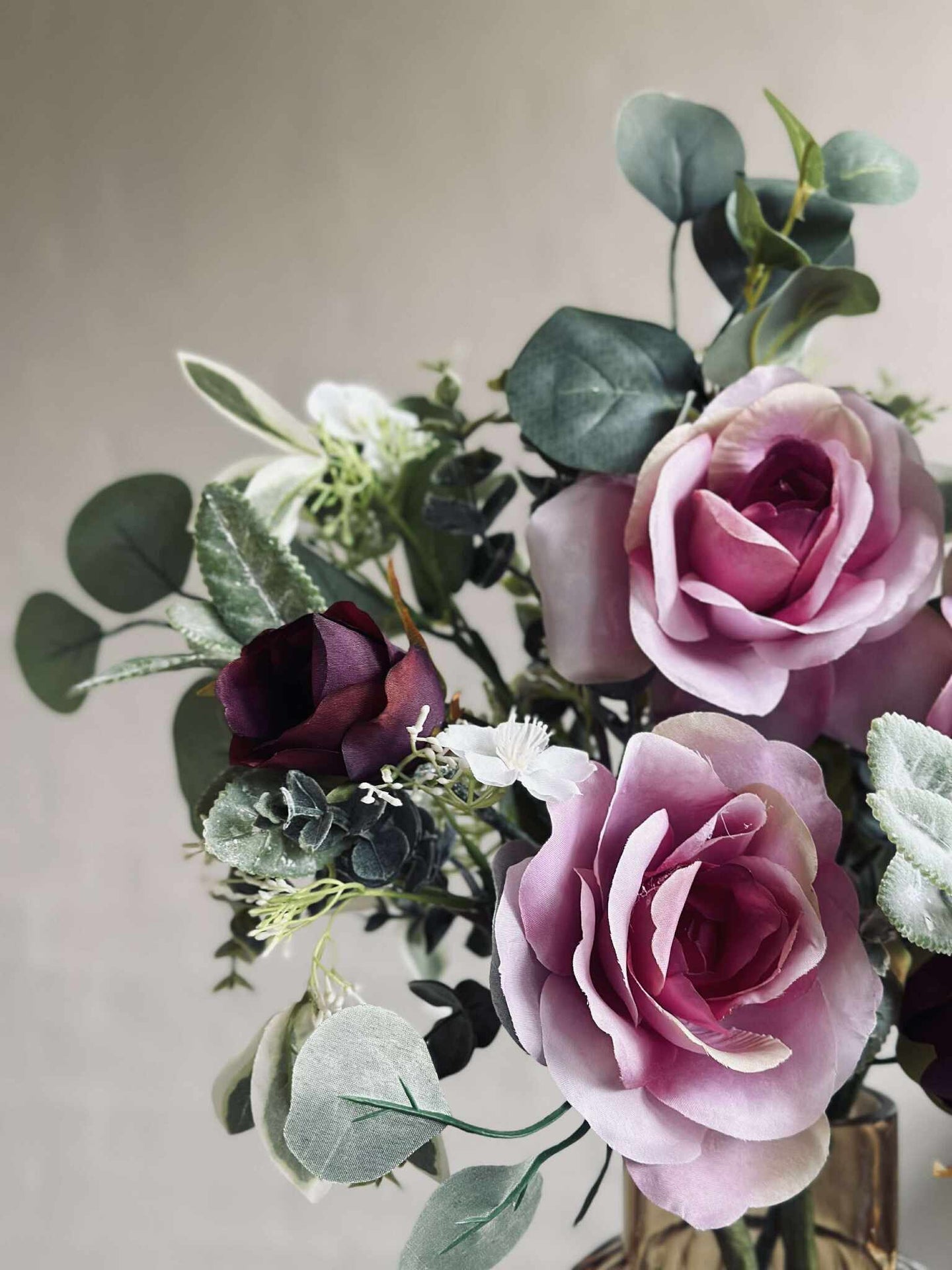 Bukett med rosor - Rosa