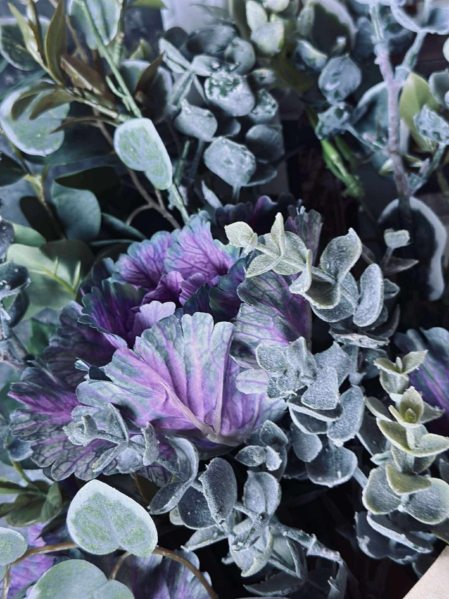 Bukett - Grön / Lila