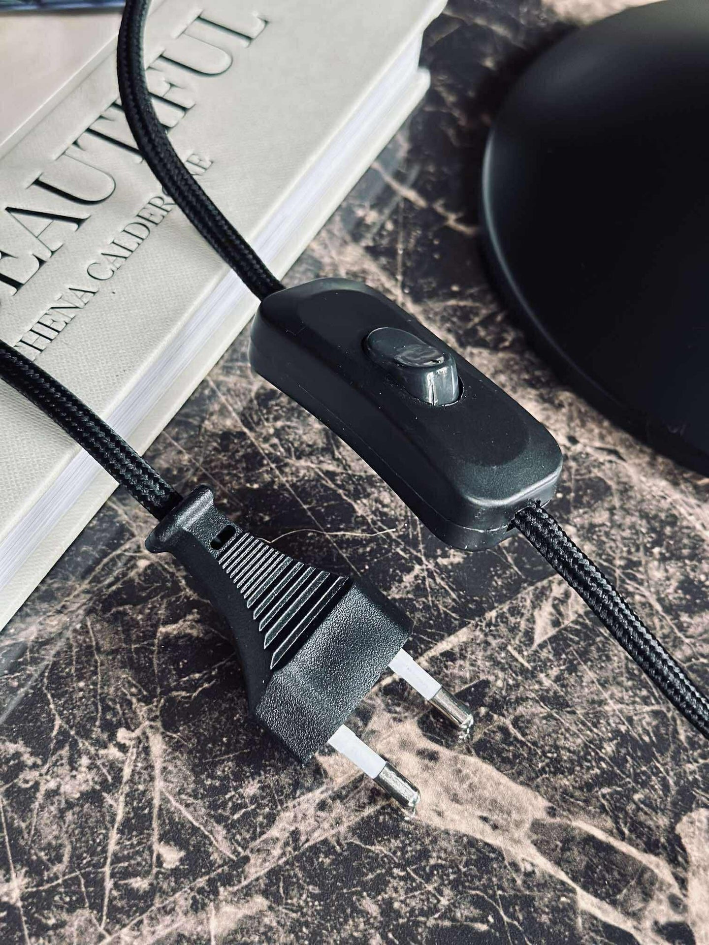 Bordslampa Retro - Svart / guld