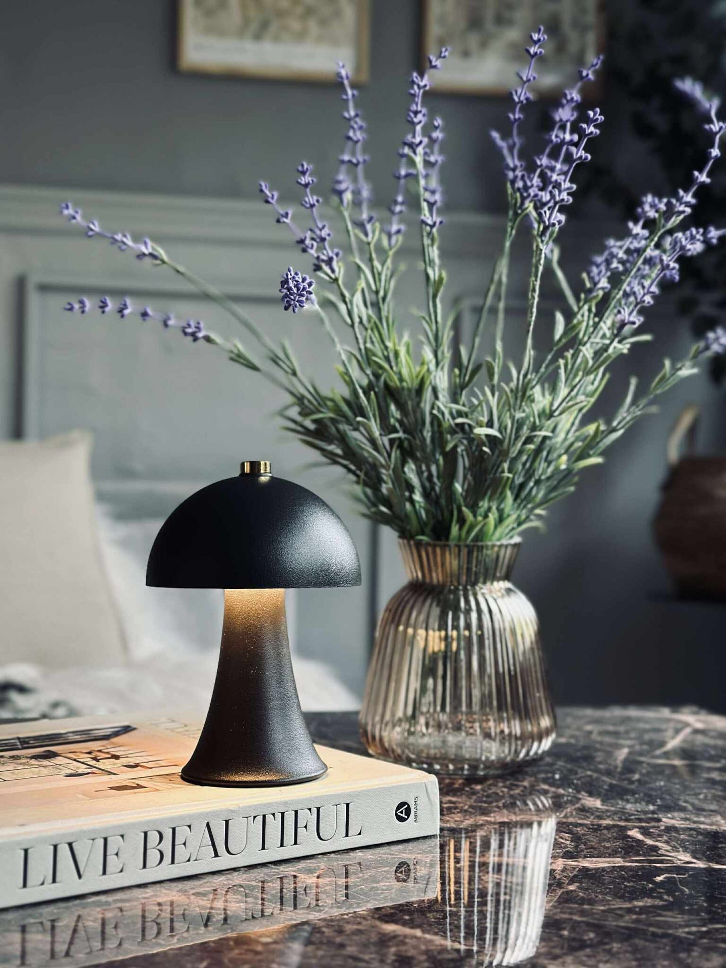 Bordslampa Mini Touch - Svart