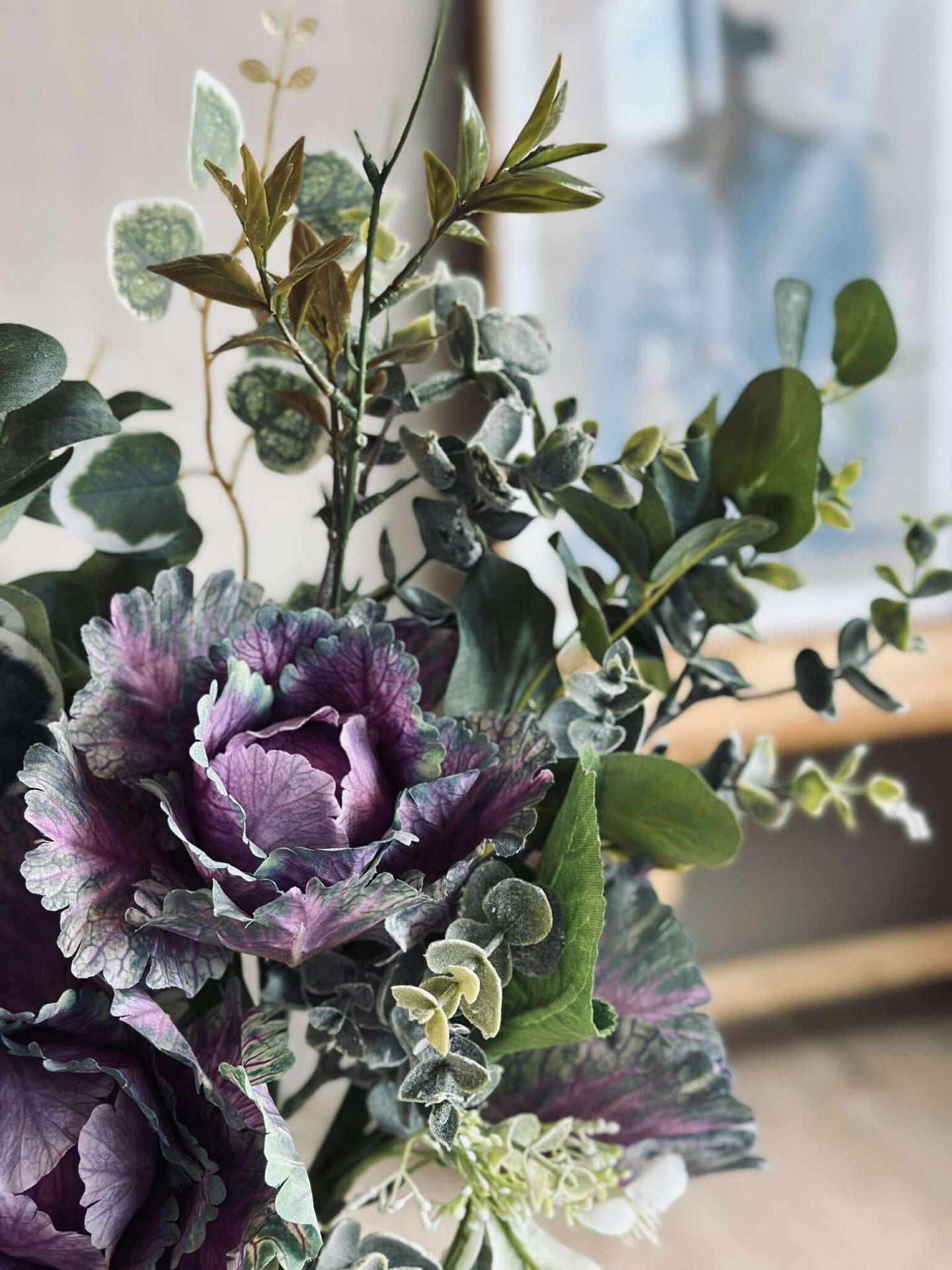 Bukett - Grön / Lila