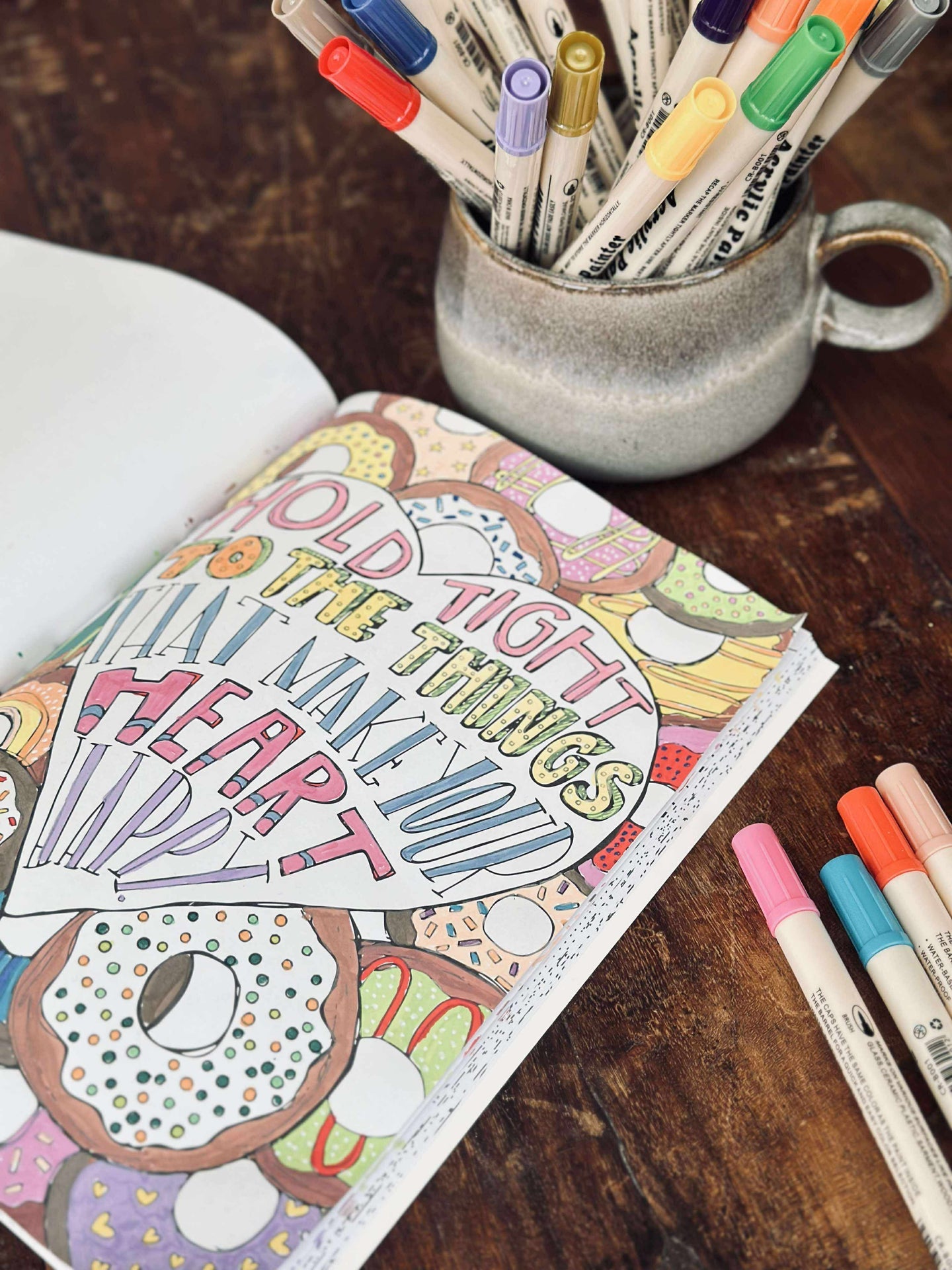 Målarbok för vuxna - Din berättelse är annorlunda