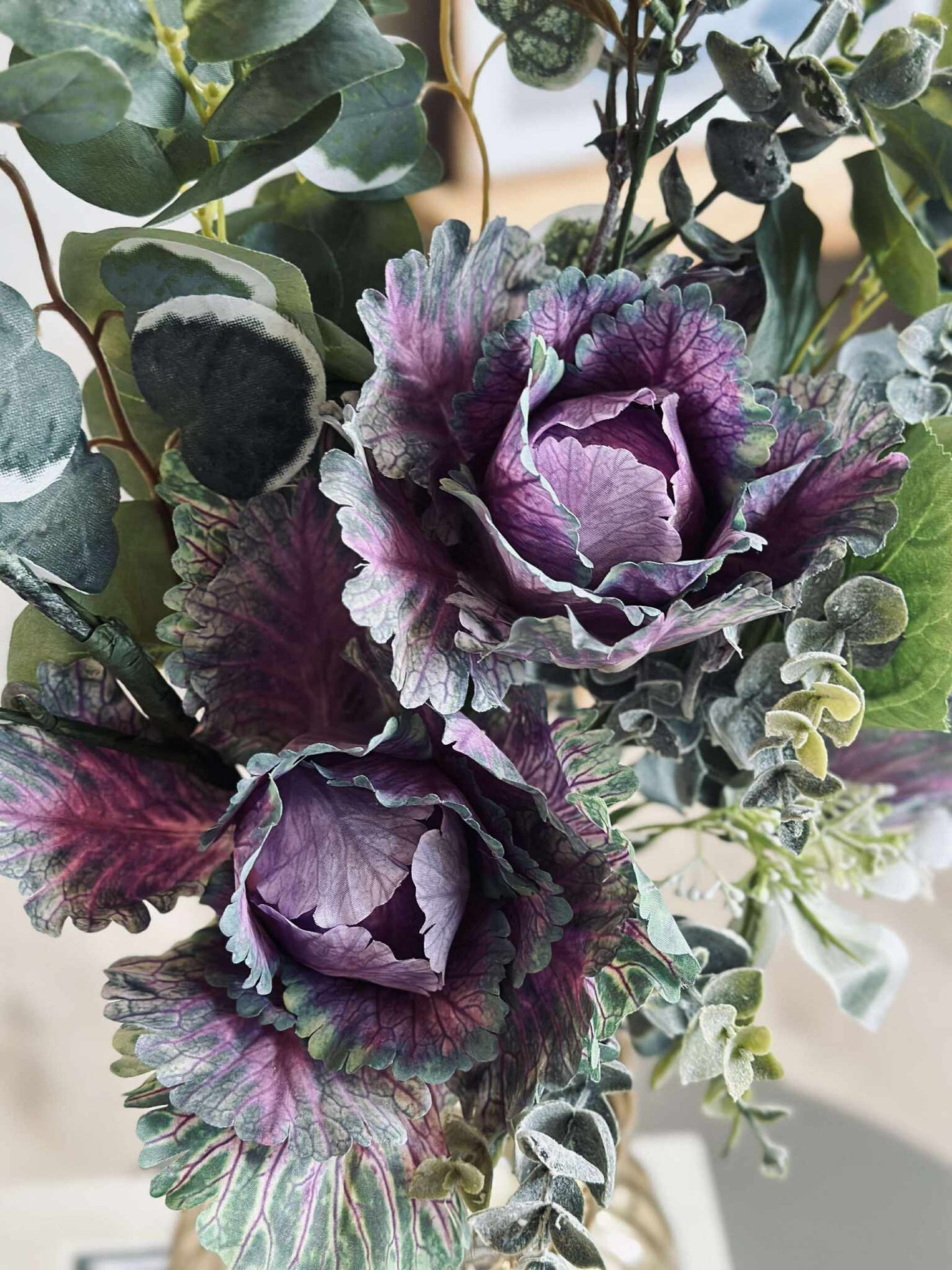 Bukett - Grön / Lila