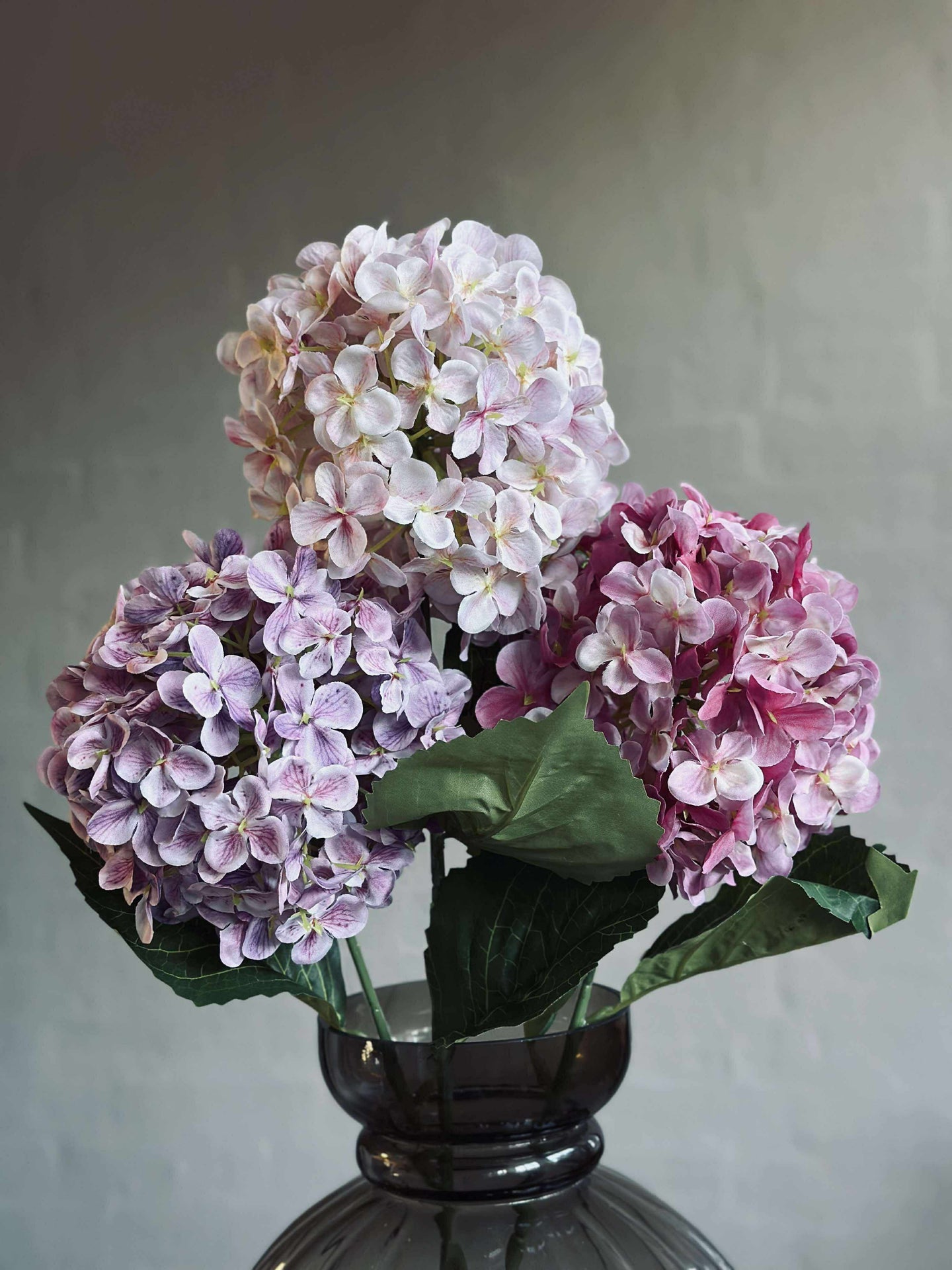 Bukett - Hortensia Rosa / Lila