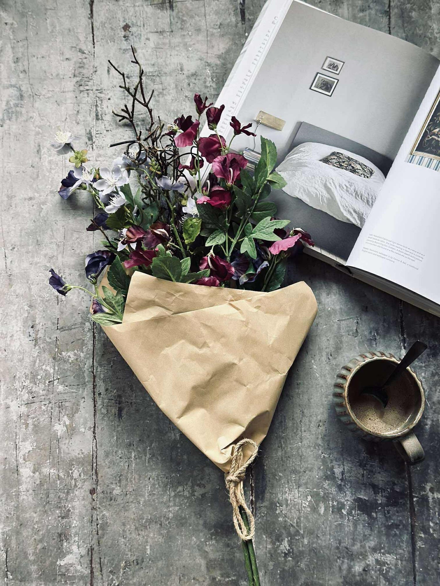 Bukett TRÄDGÅRD - Lilla