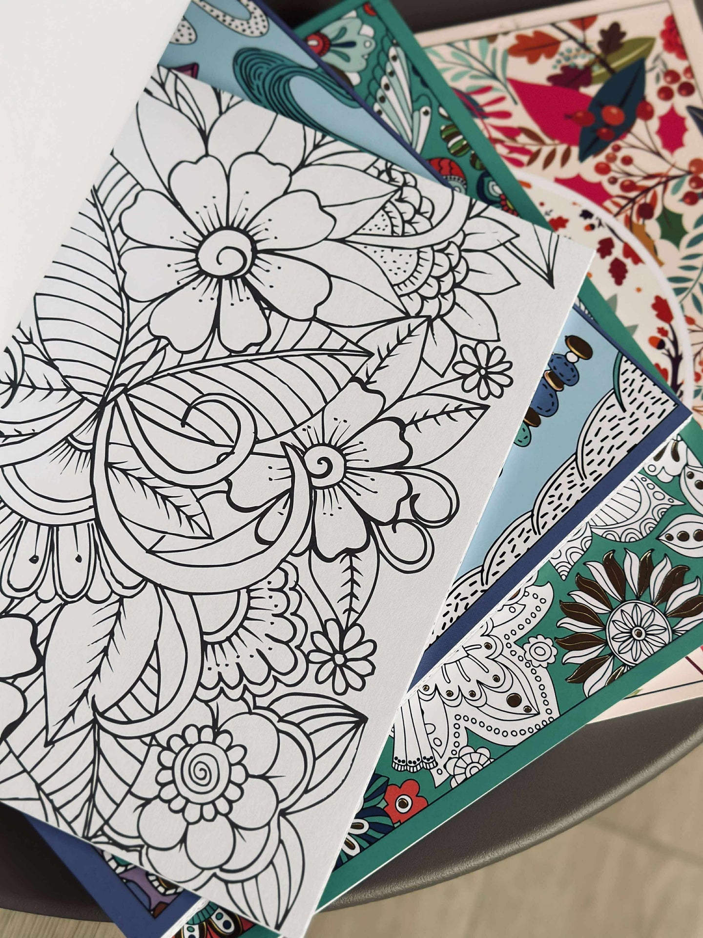 Målarbok för vuxna - MIX