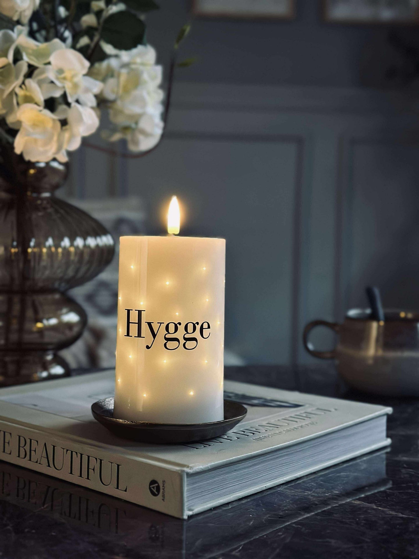 LED-blockljus TWINKLE - Hygge