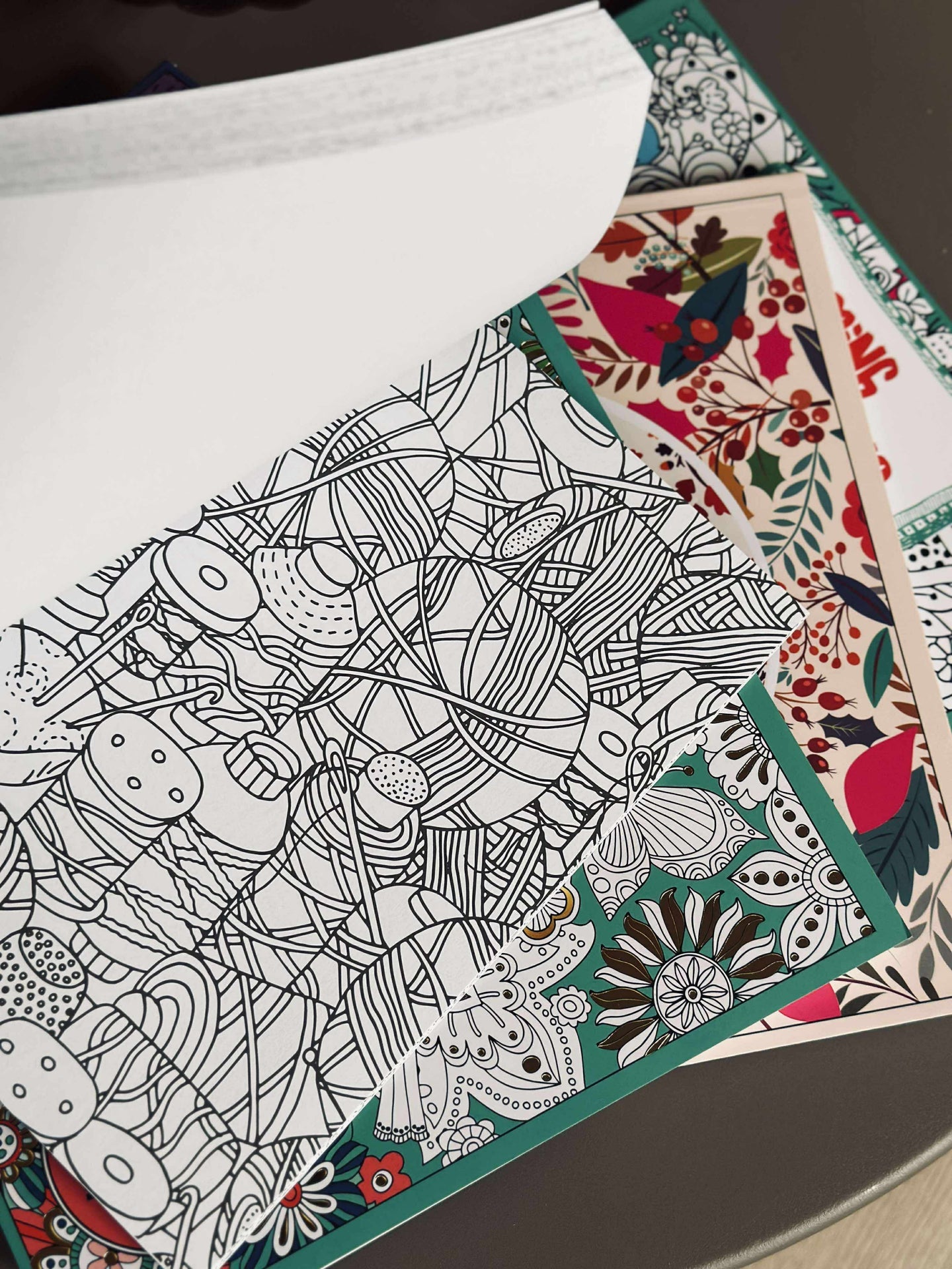 Målarbok för vuxna - MIX