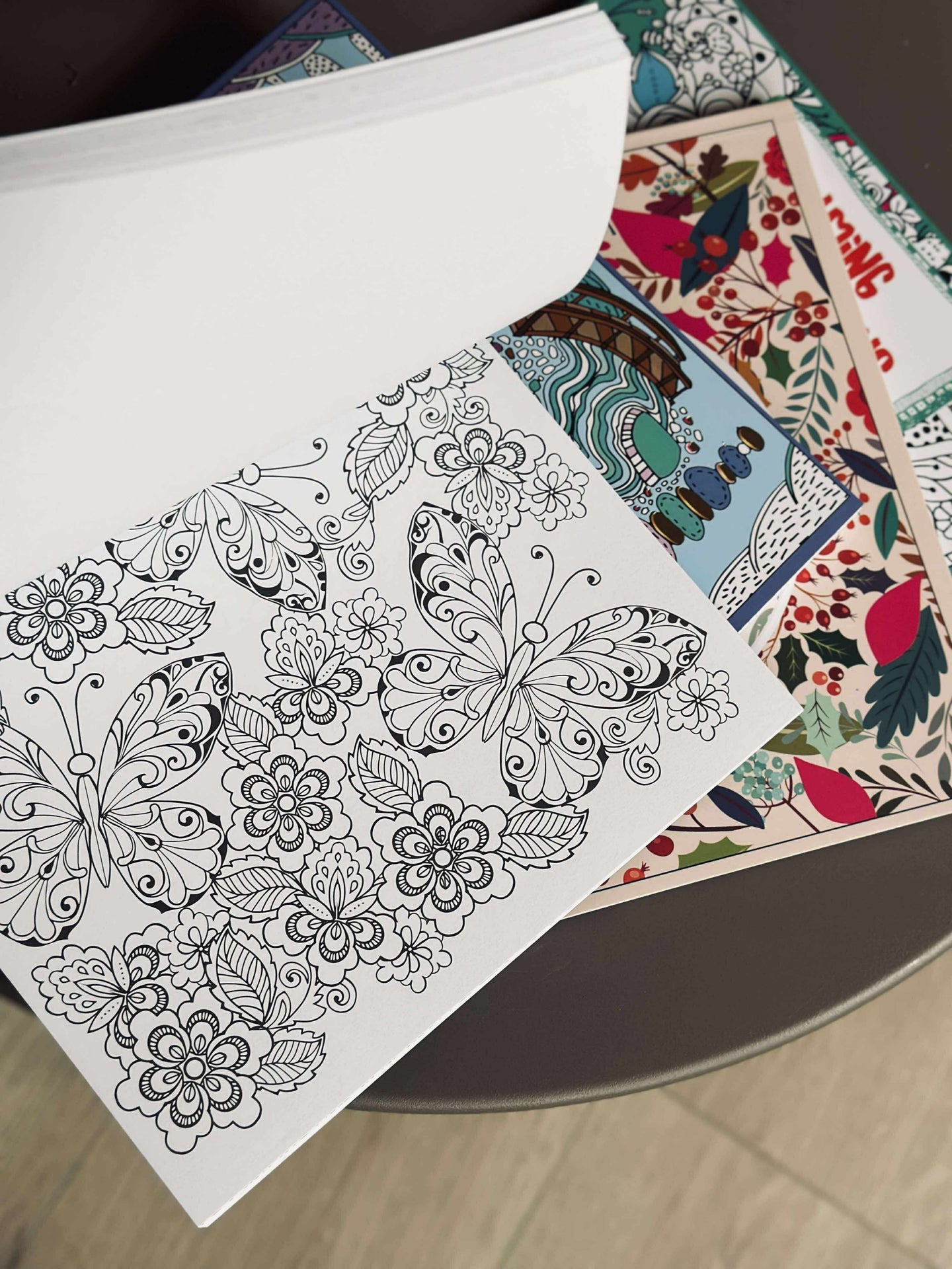 Målarbok för vuxna - MIX