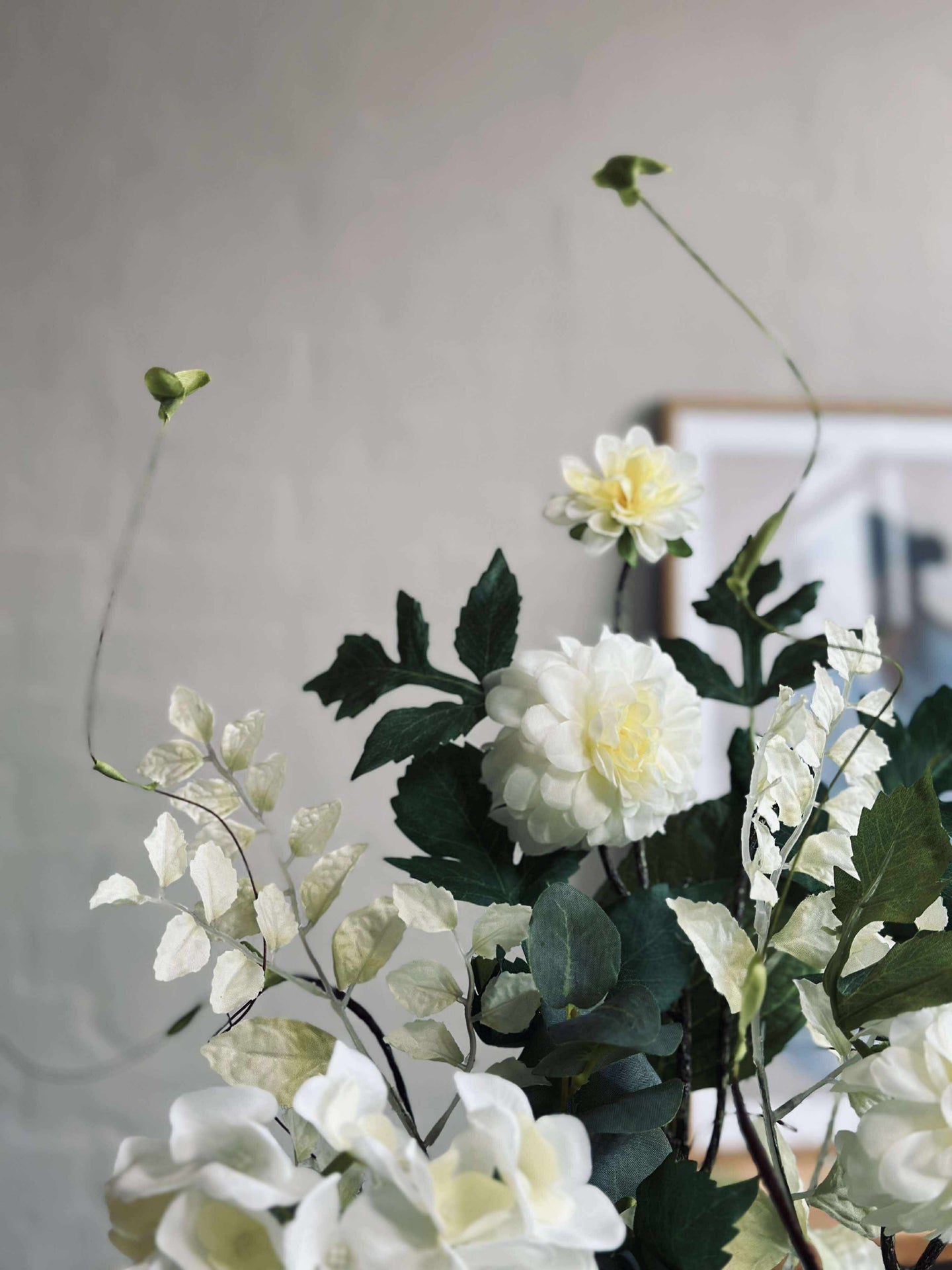Bukett Hortensia - Vit