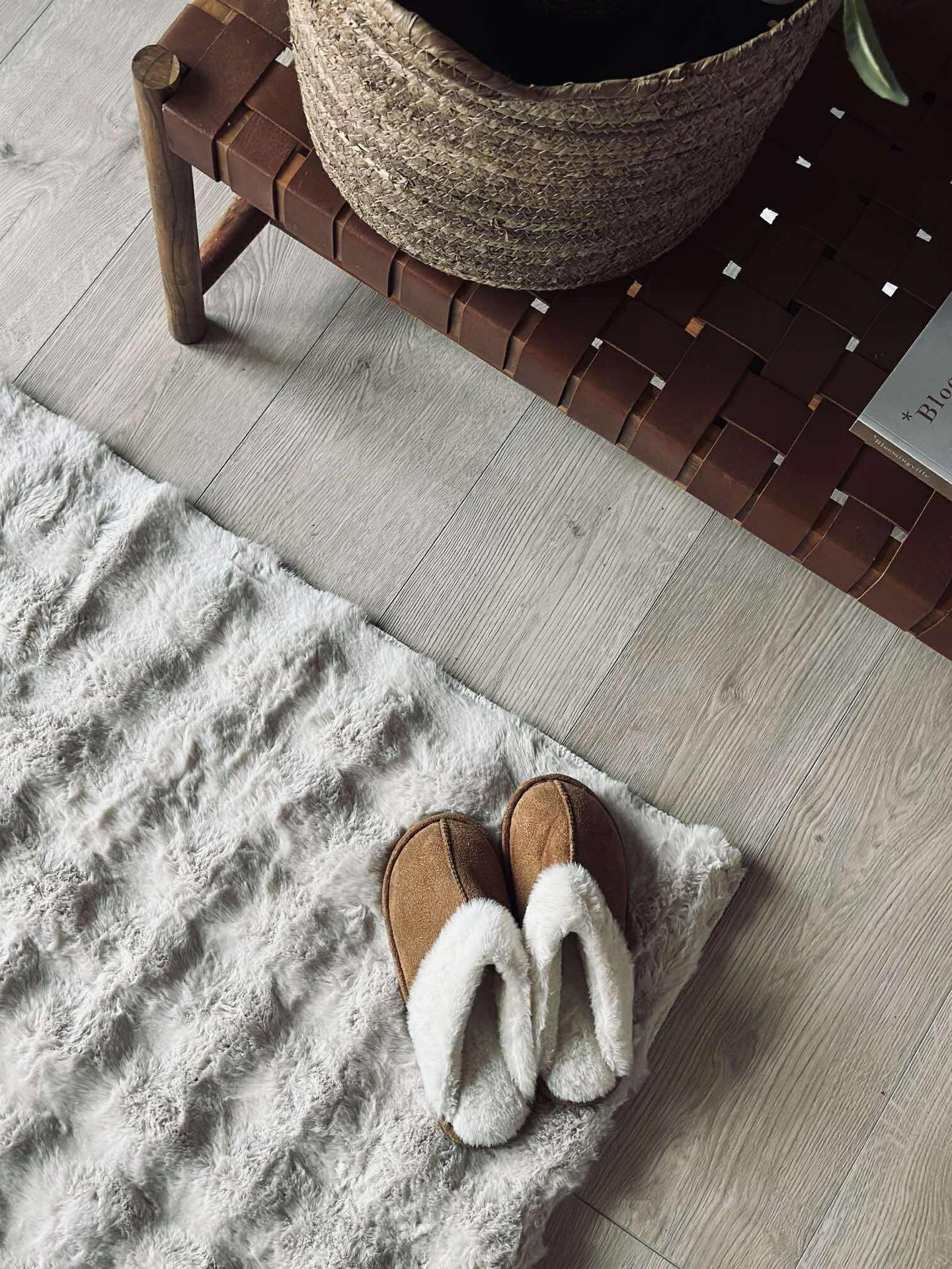 Golvmatta Plysch - 60x90 Beige