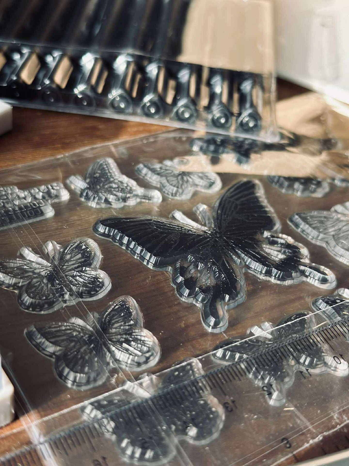 Pysselset med skrivmaterial