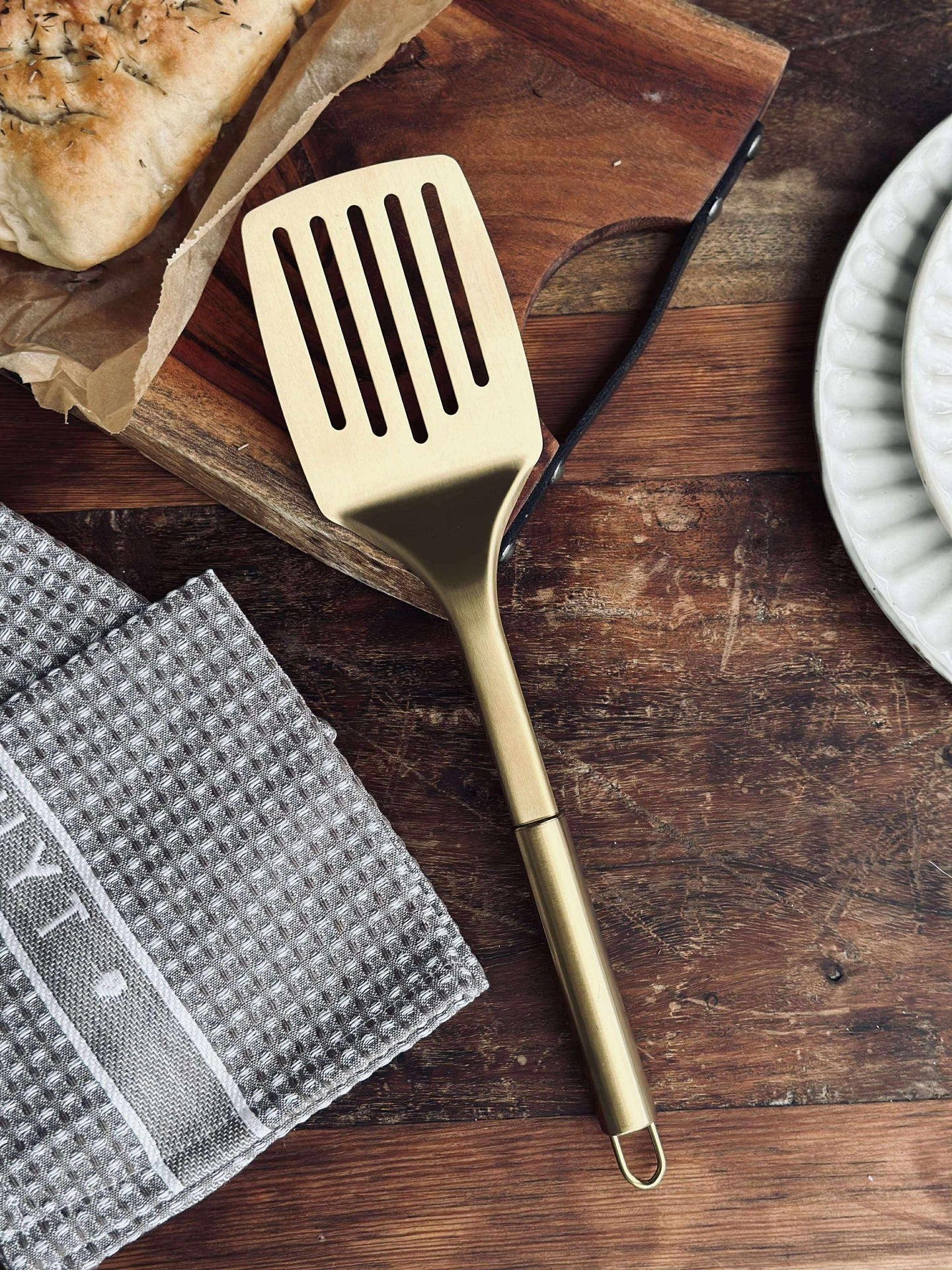 Palett med hål Golden - Rostfritt stål