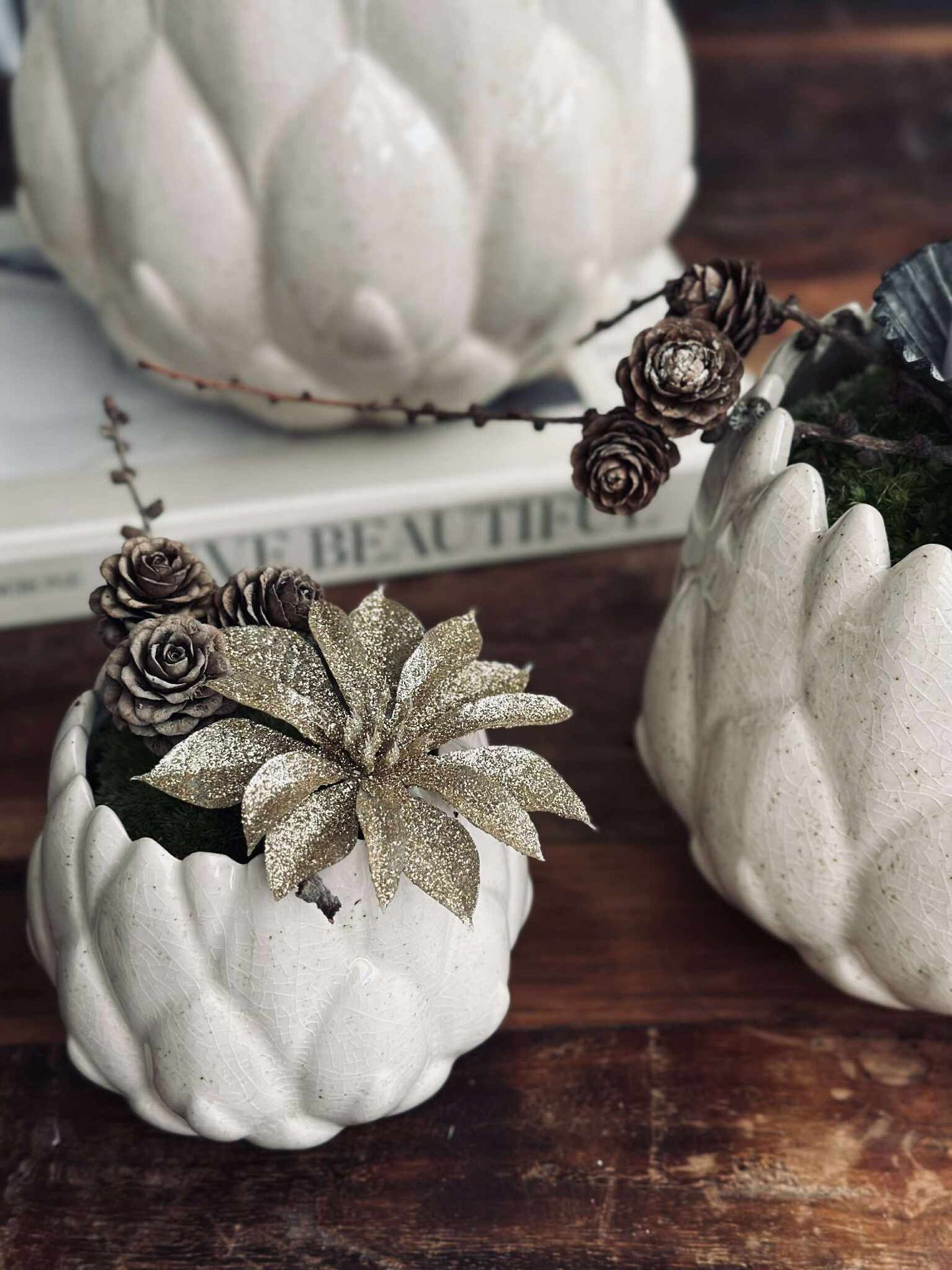 Krukskydd Vit - Flera storlekar