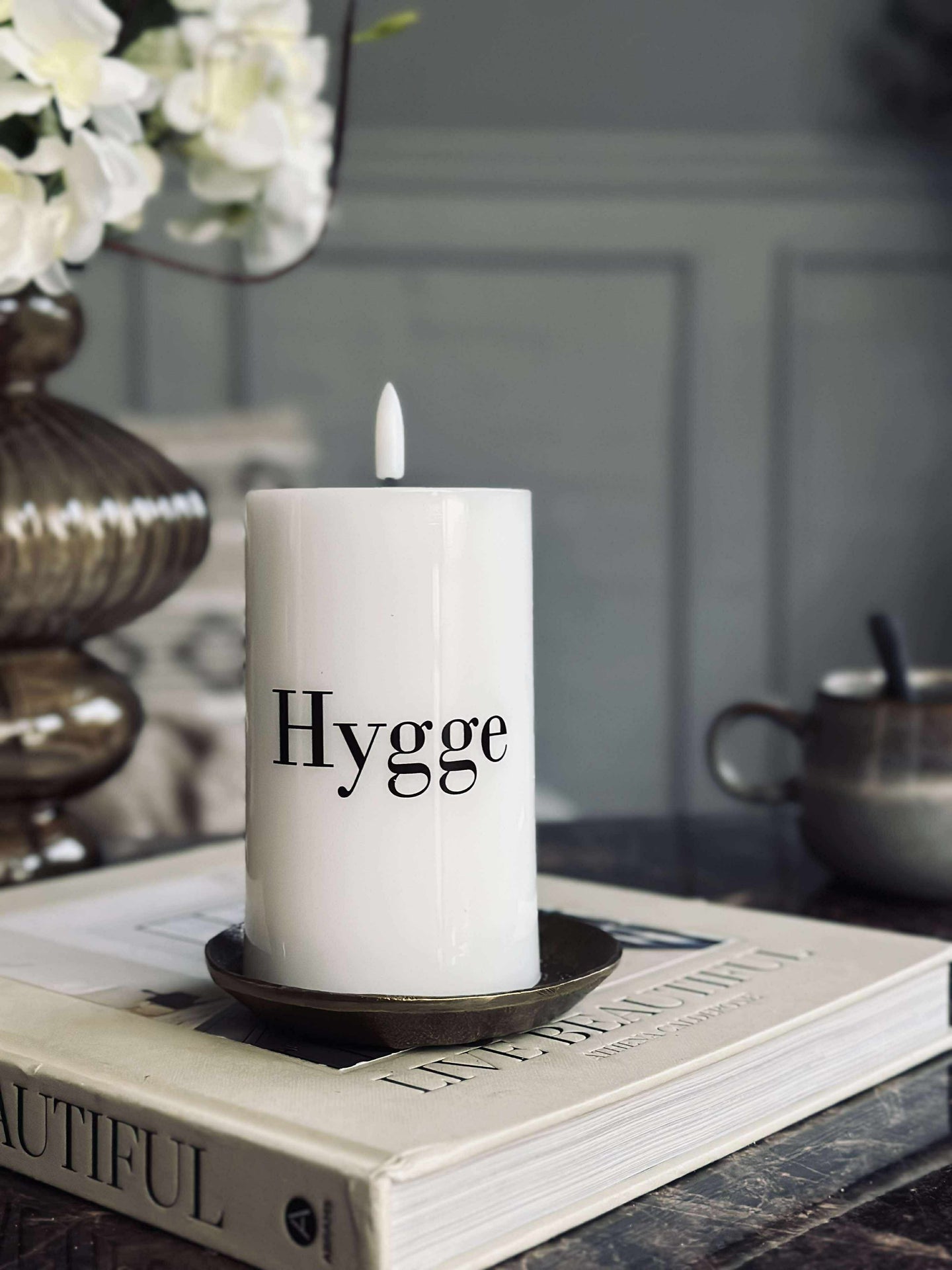 LED-blockljus TWINKLE - Hygge