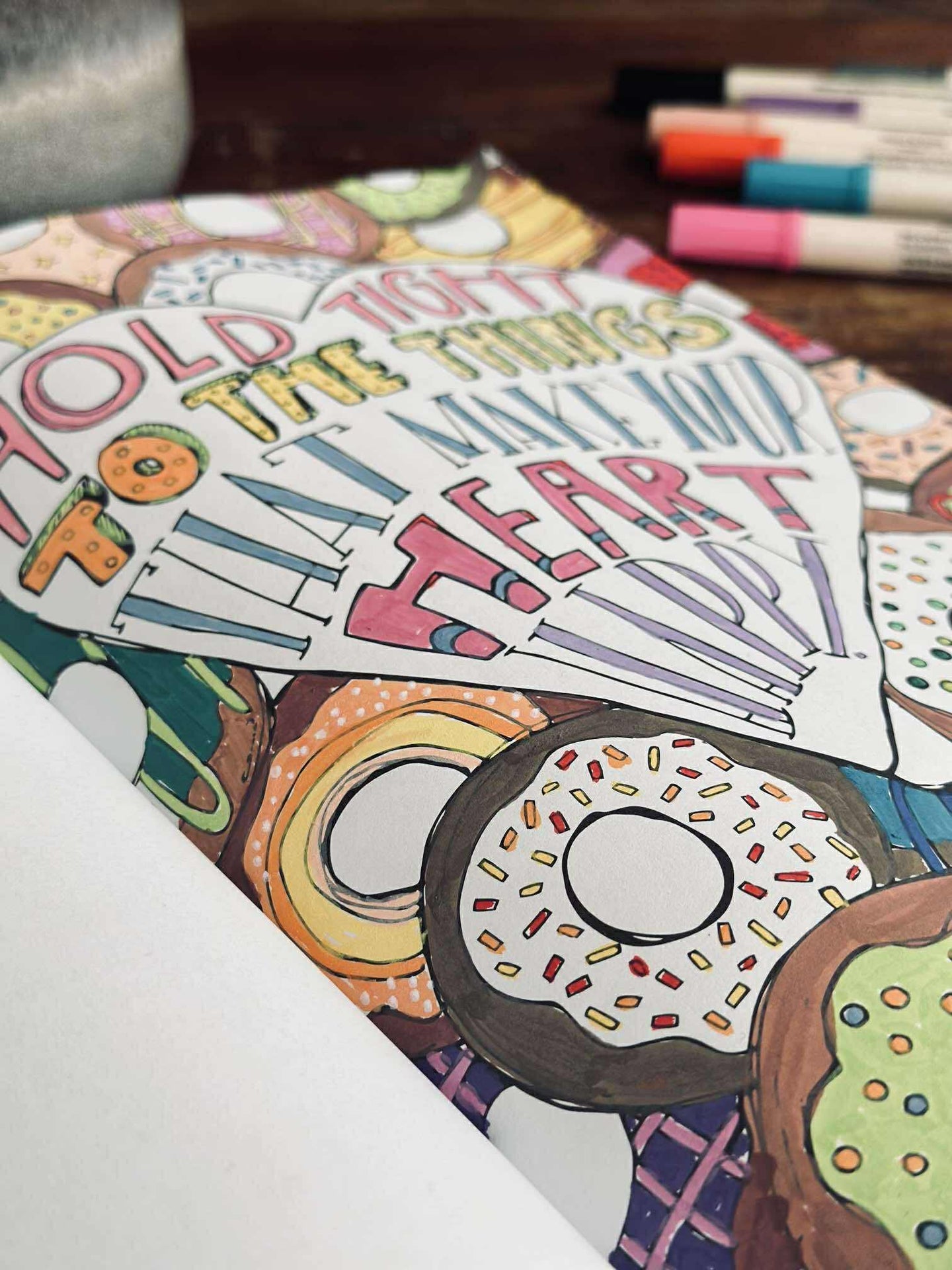 Målarbok för vuxna - Din berättelse är annorlunda