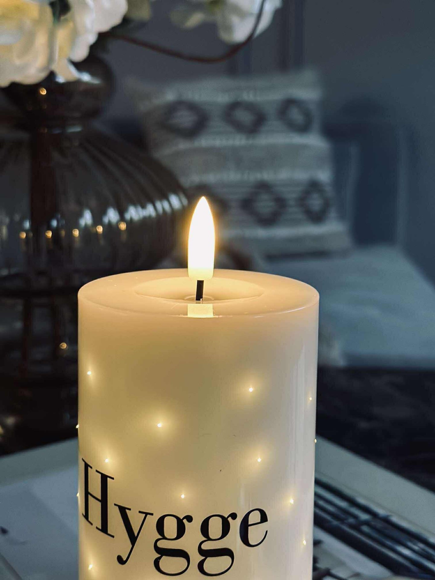 LED-blockljus TWINKLE - Hygge