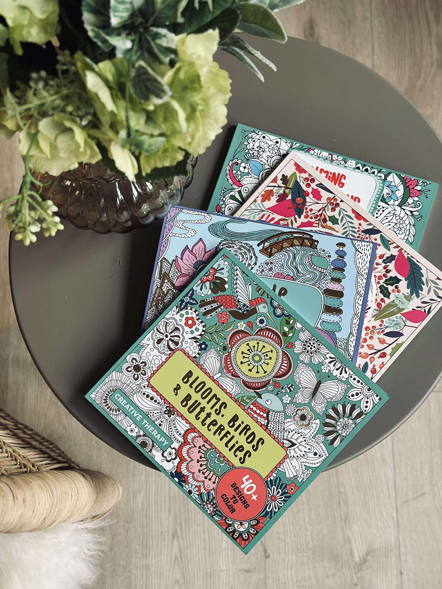 Målarbok för vuxna - MIX