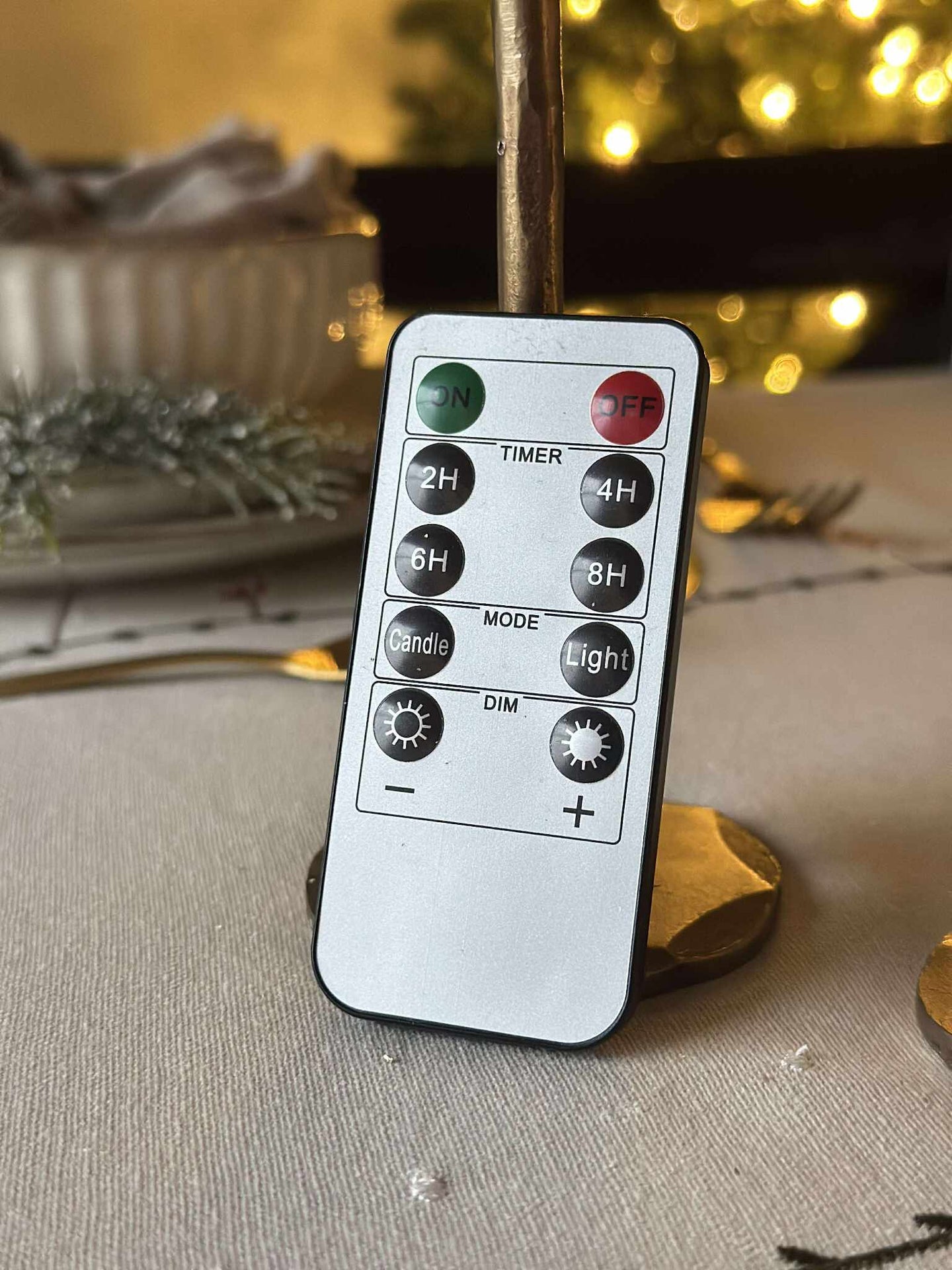 LED Scenljus 2 st - Julgran guld