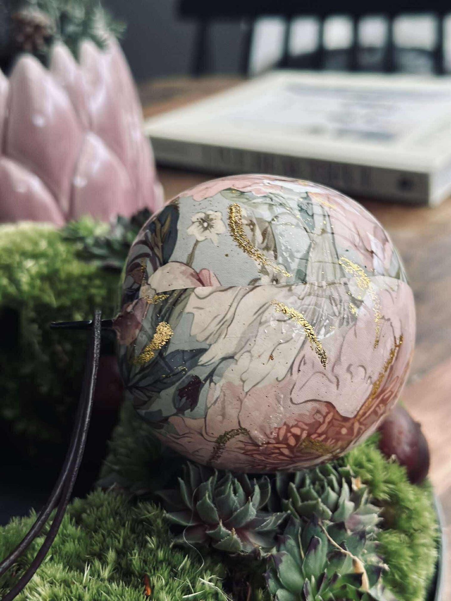 Julkula - metal flower