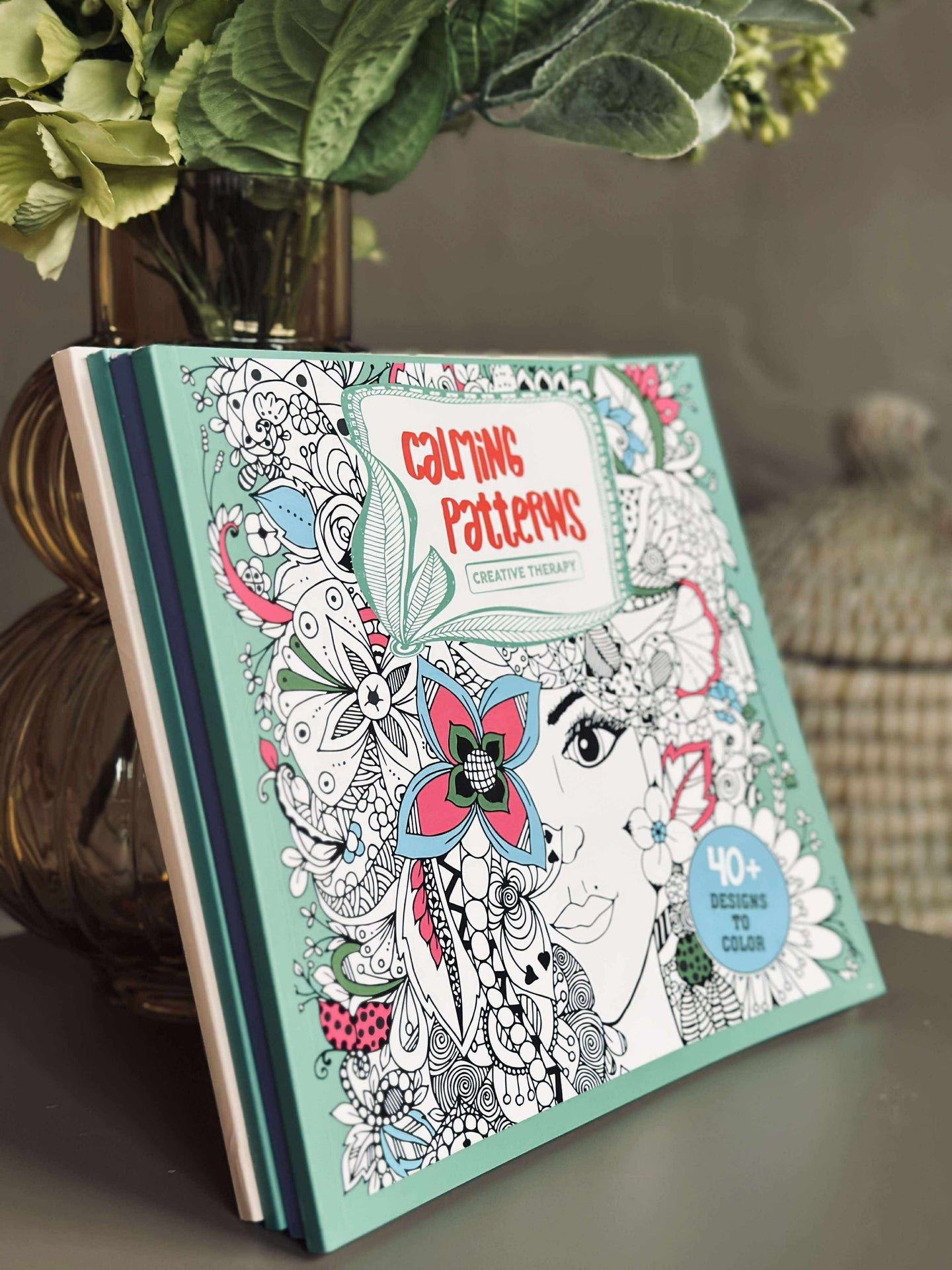 Målarbok för vuxna - MIX