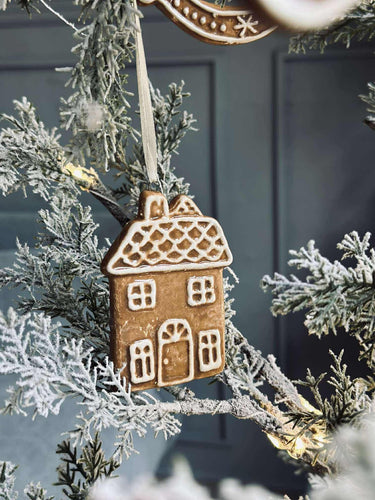 Hängande pepparkakshus