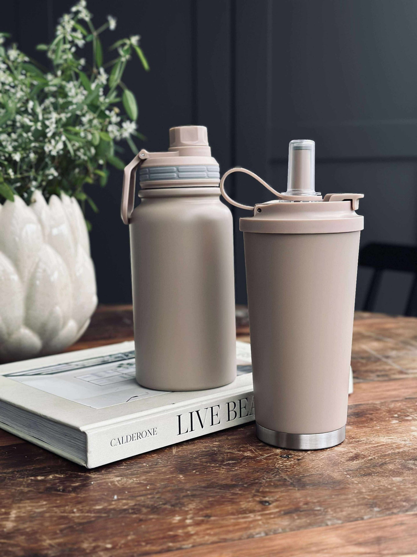 Termosflaska 600ml - Latte