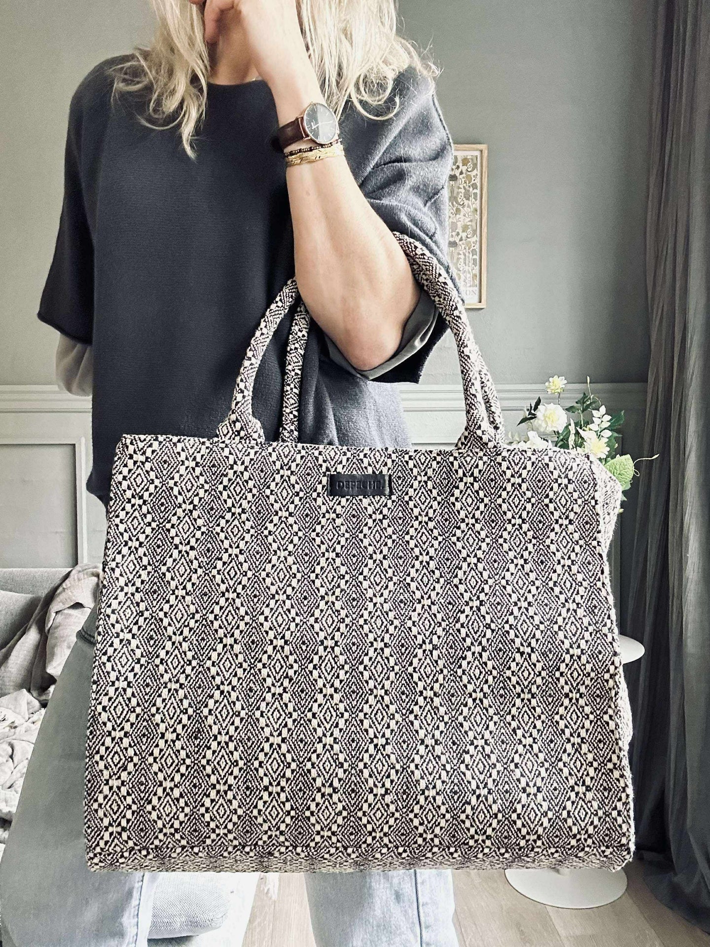 Shopper Julia - Dekorerad med exklusivt tryck