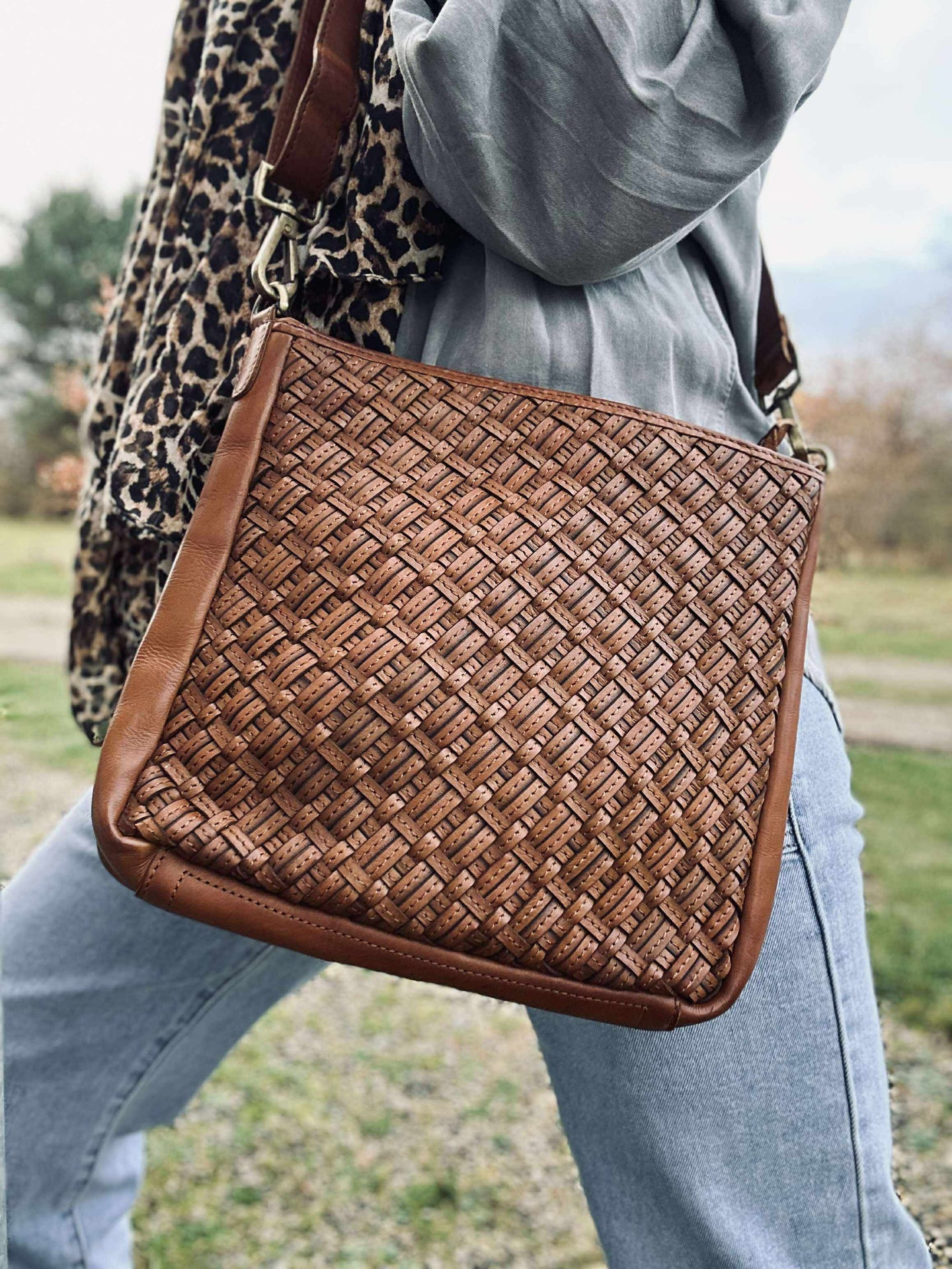 Crossover Mika medium - Cognac