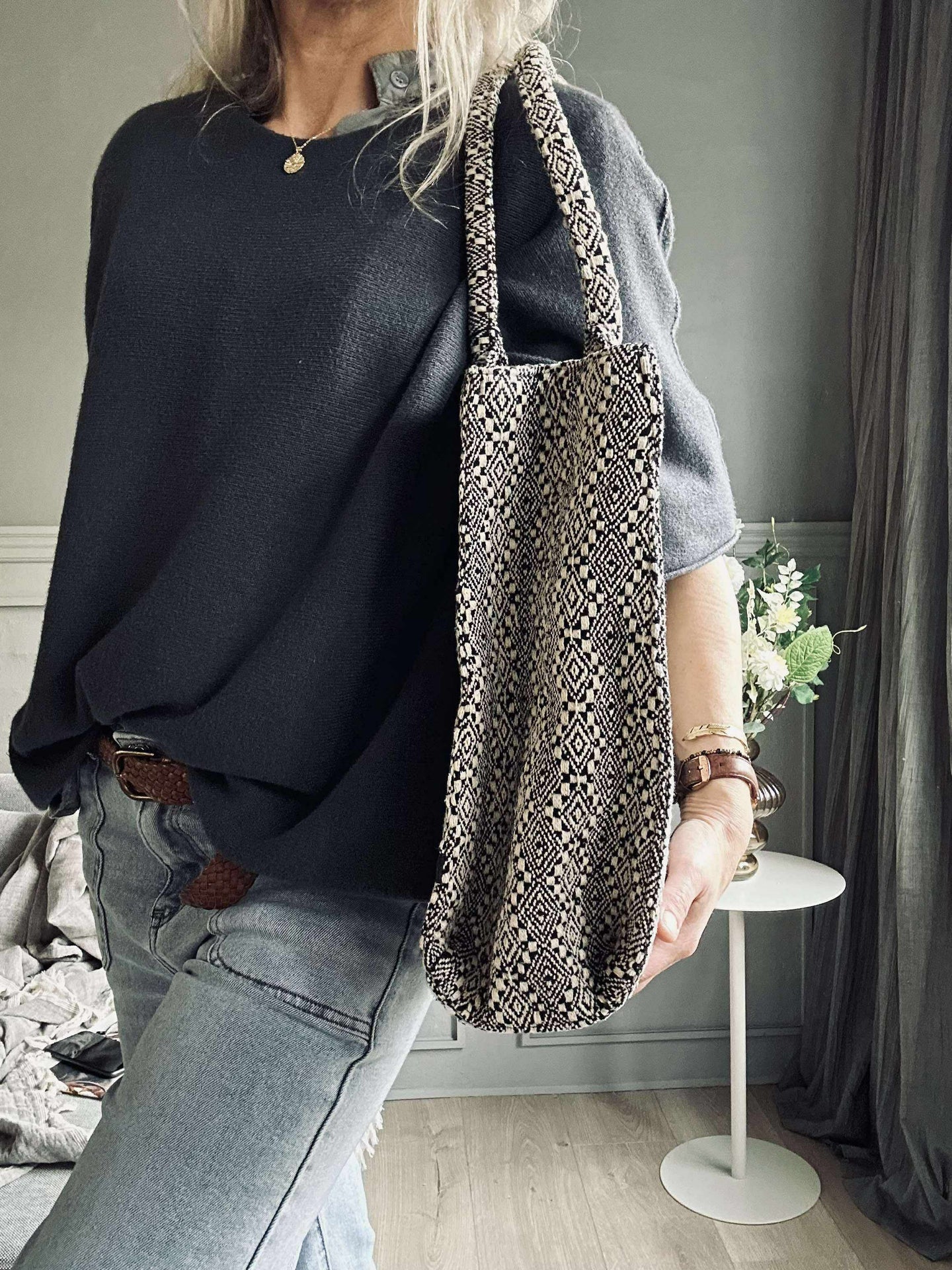Shopper Julia - Dekorerad med exklusivt tryck