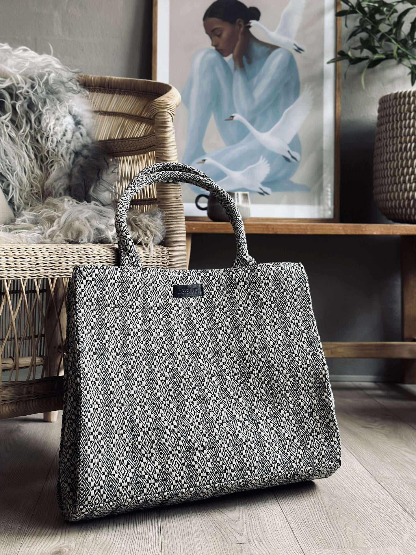 Shopper Julia - Dekorerad med exklusivt tryck