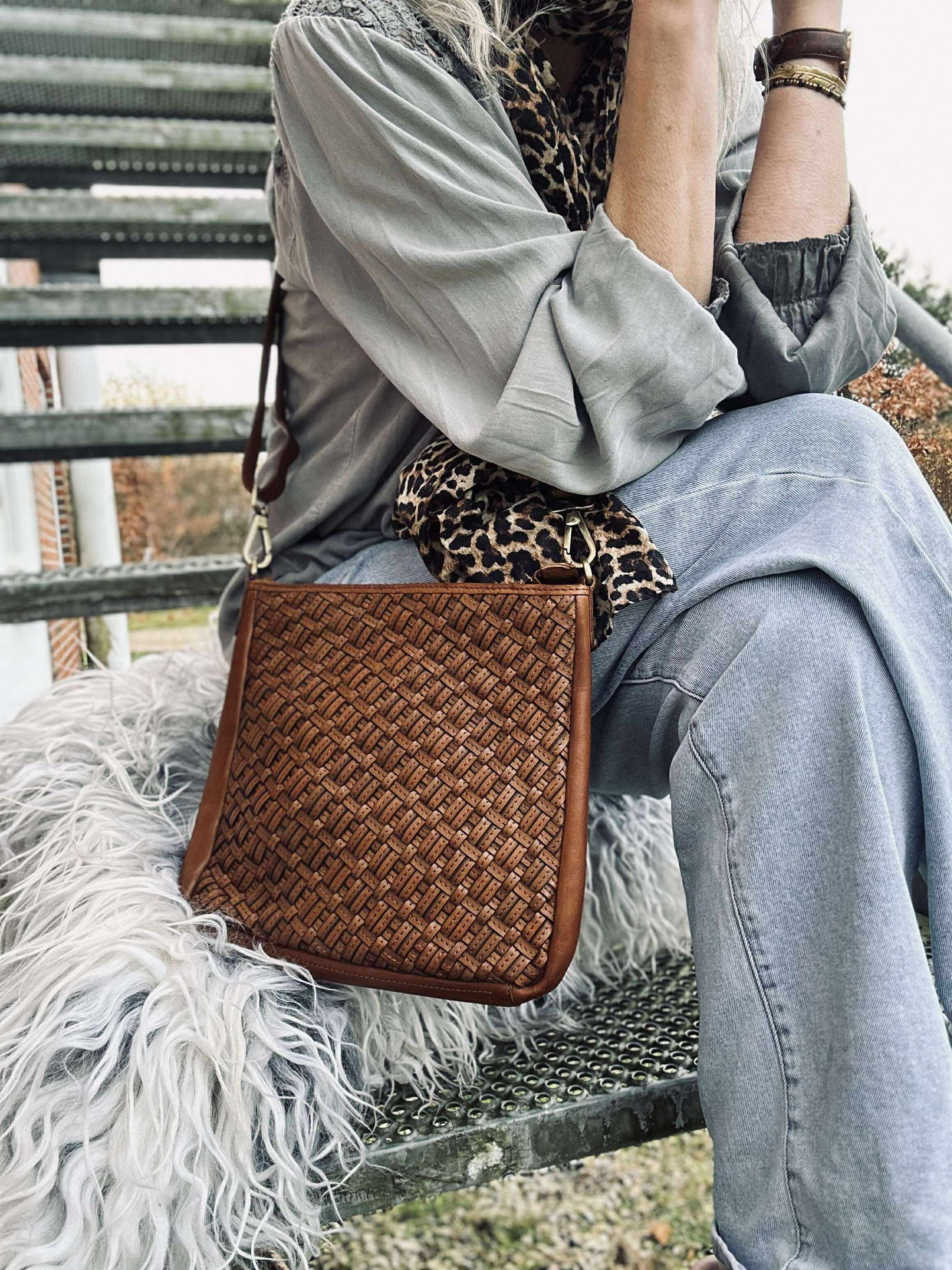 Crossover Mika medium - Cognac