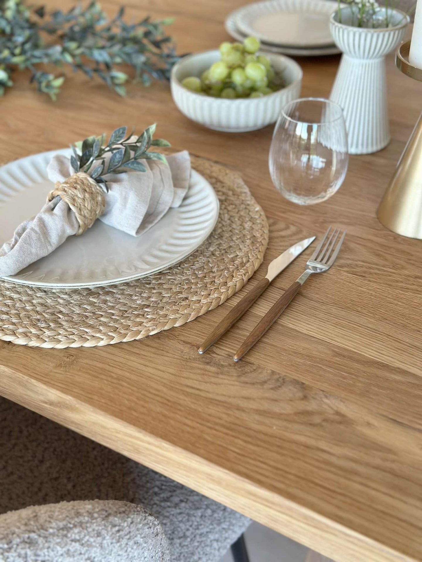 Tallrik VIGA Sand - Flera storlekar