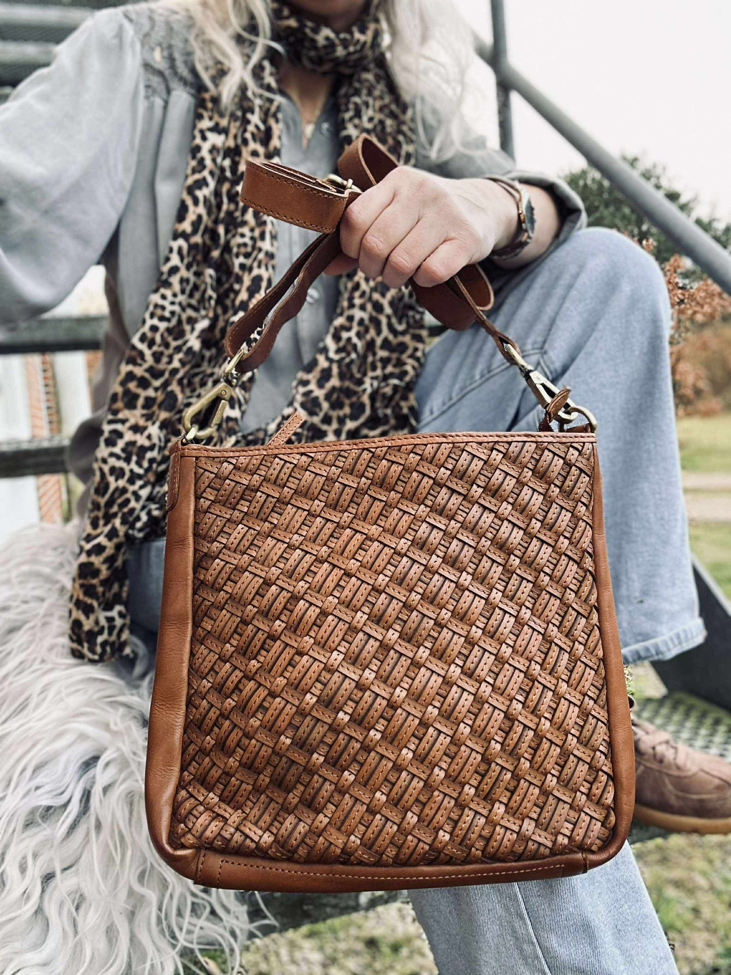 Crossover Mika medium - Cognac