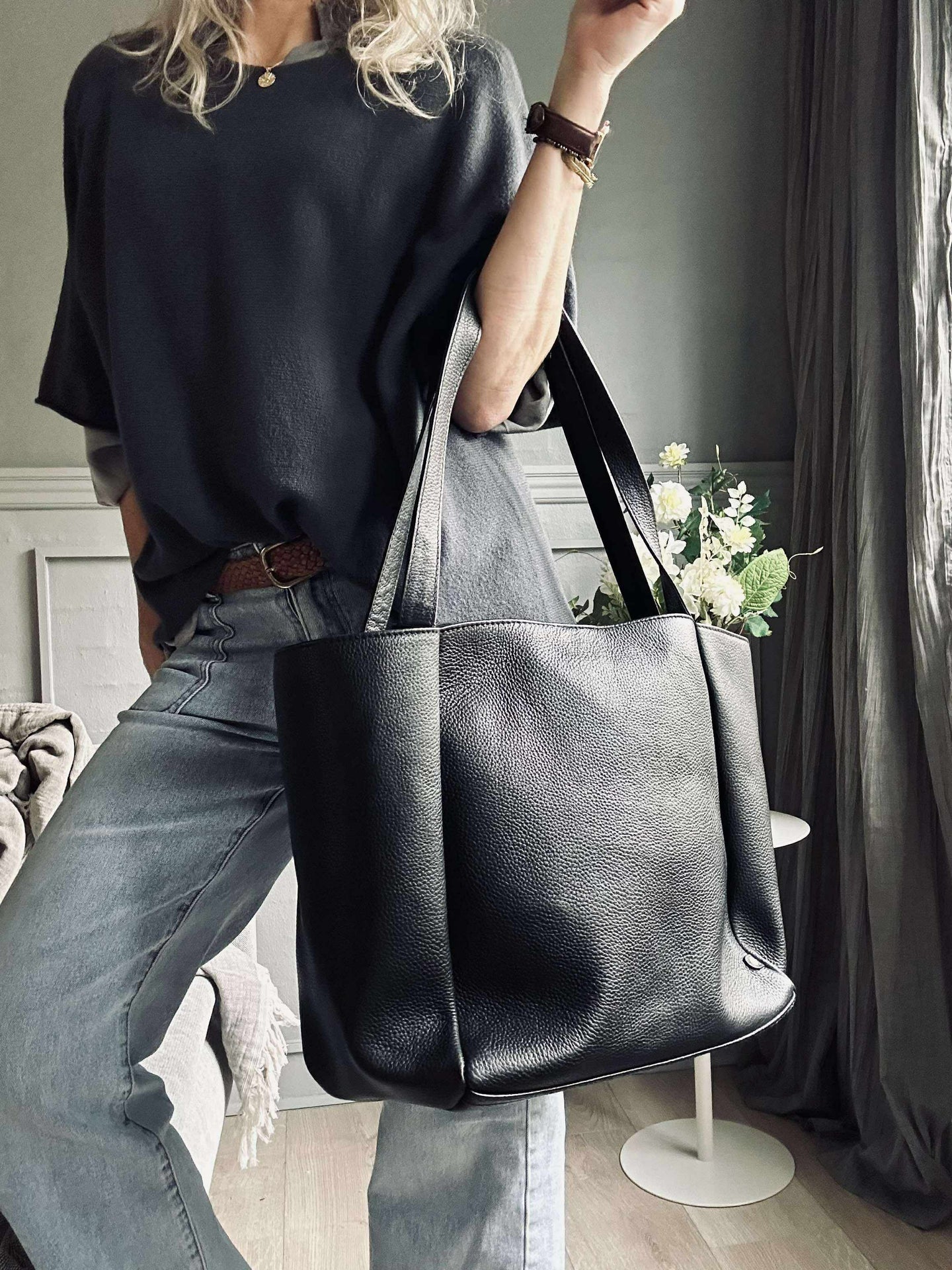 Shopper Soya - Svart