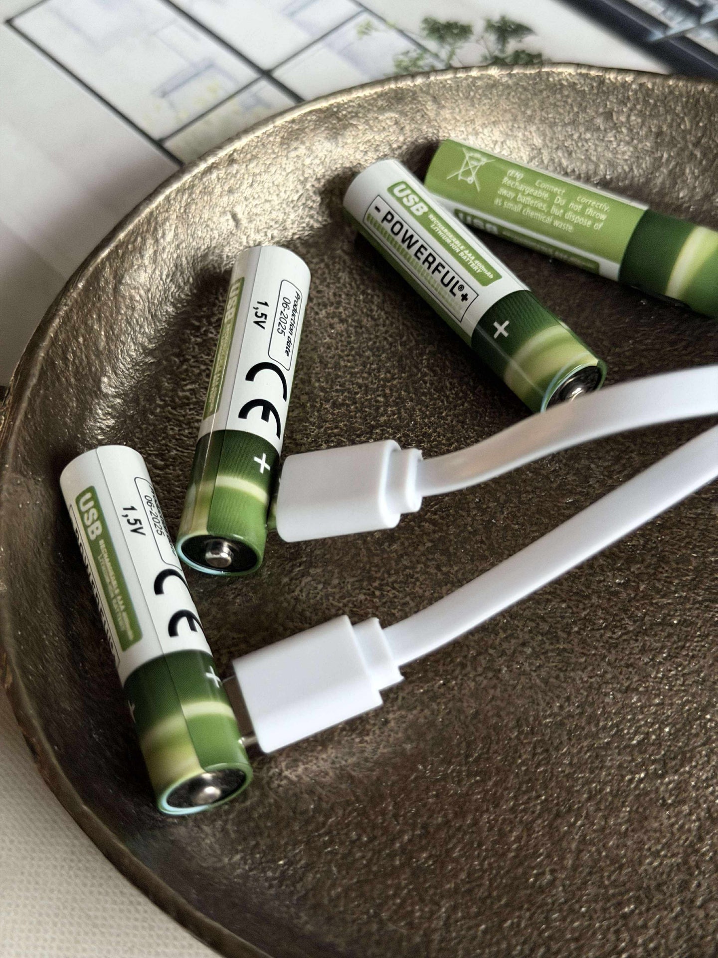 Batterier - Uppladdningsbara AAA