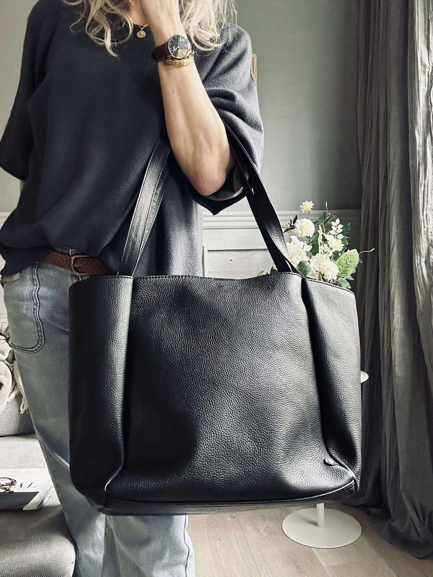 Shopper Soya - Svart