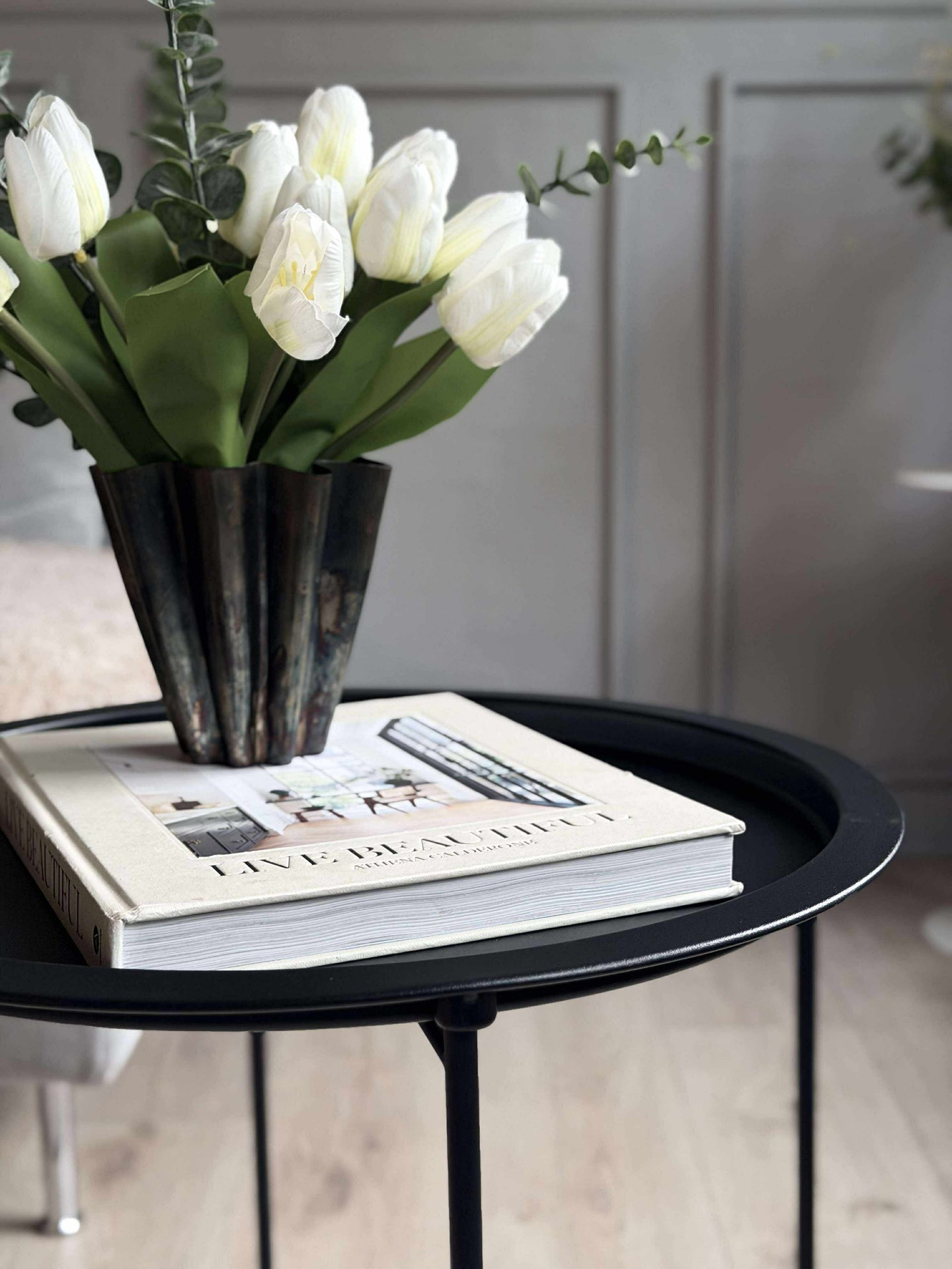 Brickbord - Svart metall