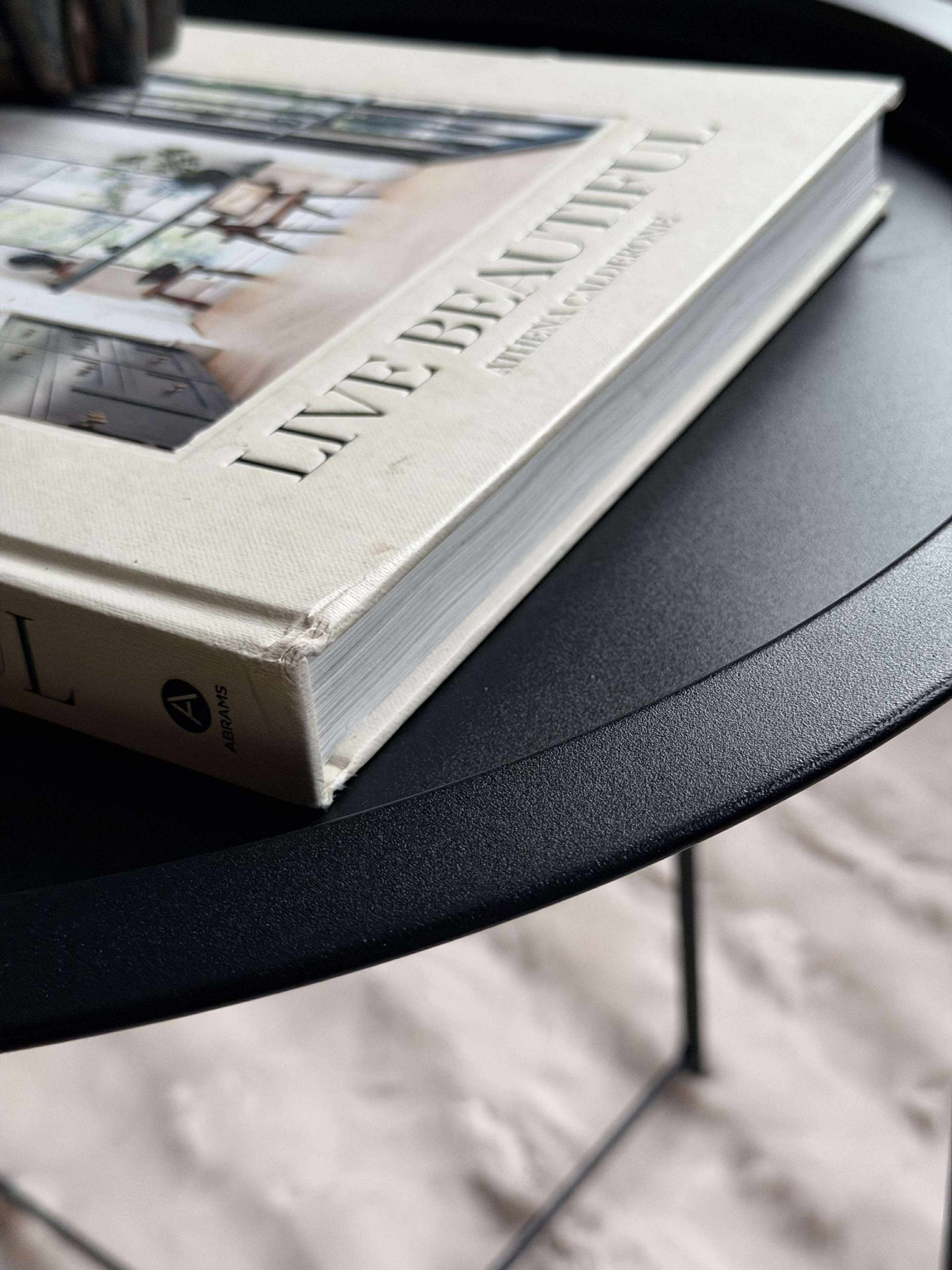 Brickbord - Svart metall