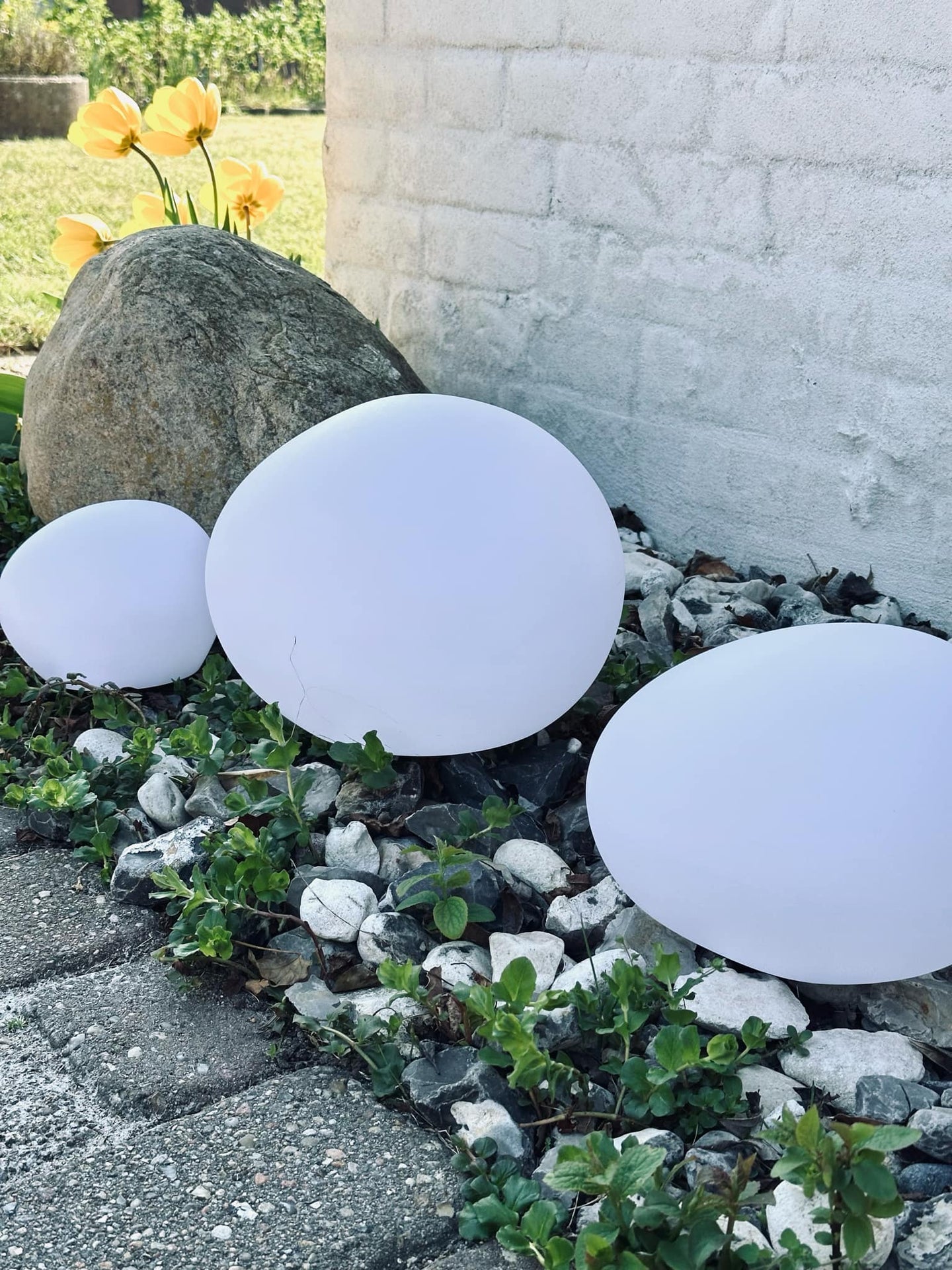 Solar stone - Set med 3 st.
