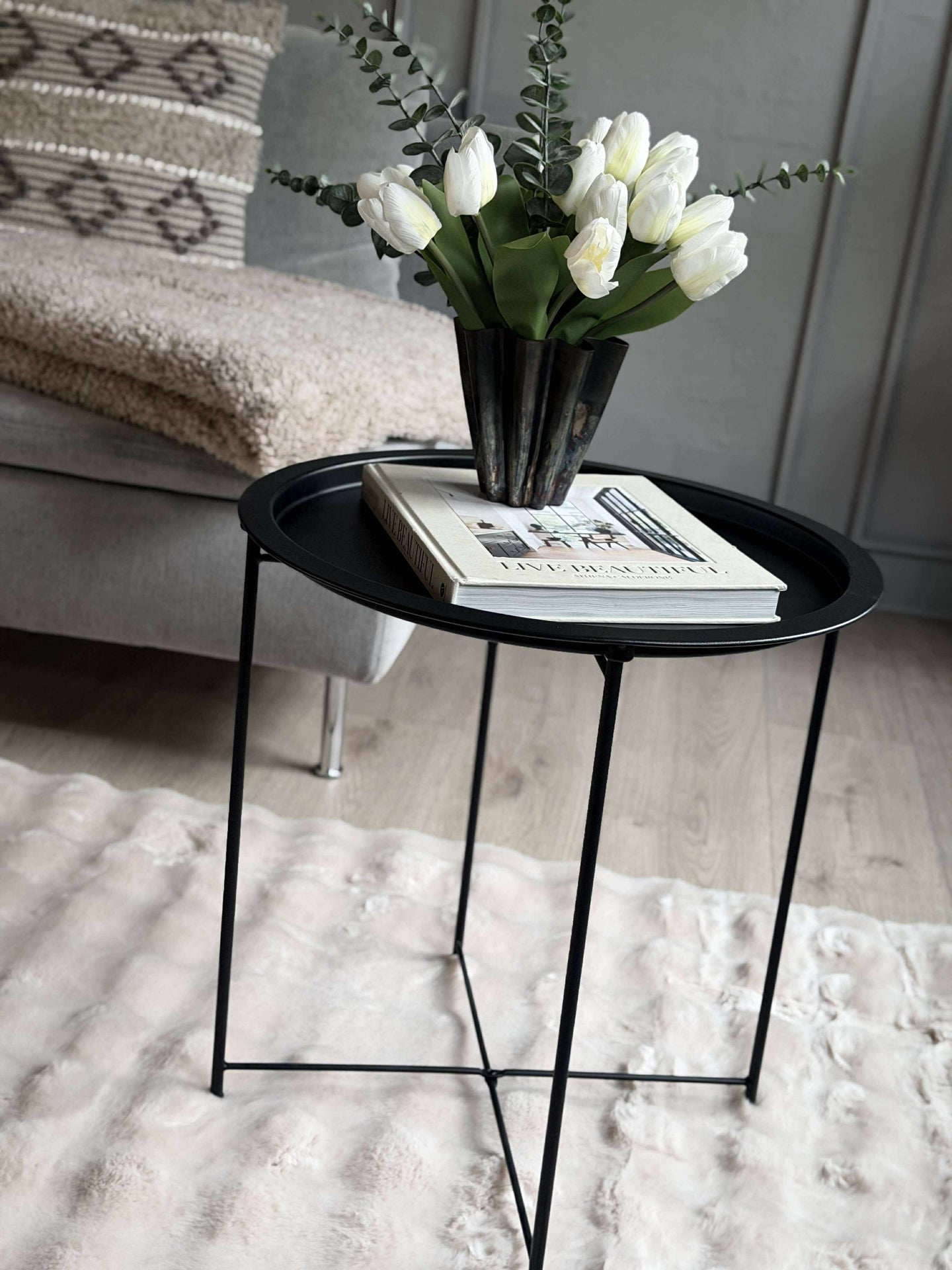 Brickbord - Svart metall