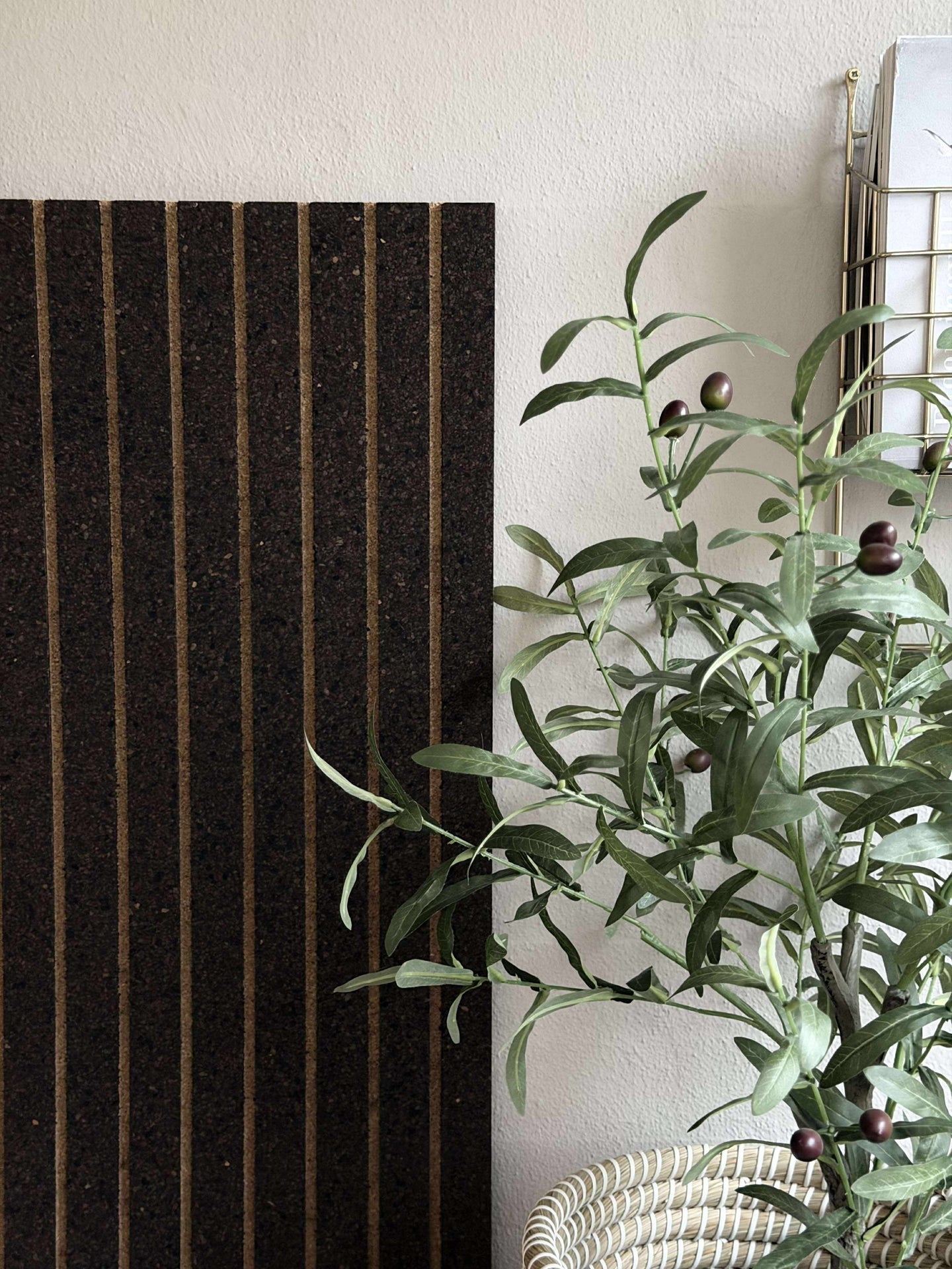 Panelplatta med panel effekt NY Dark - Ljuddämpande