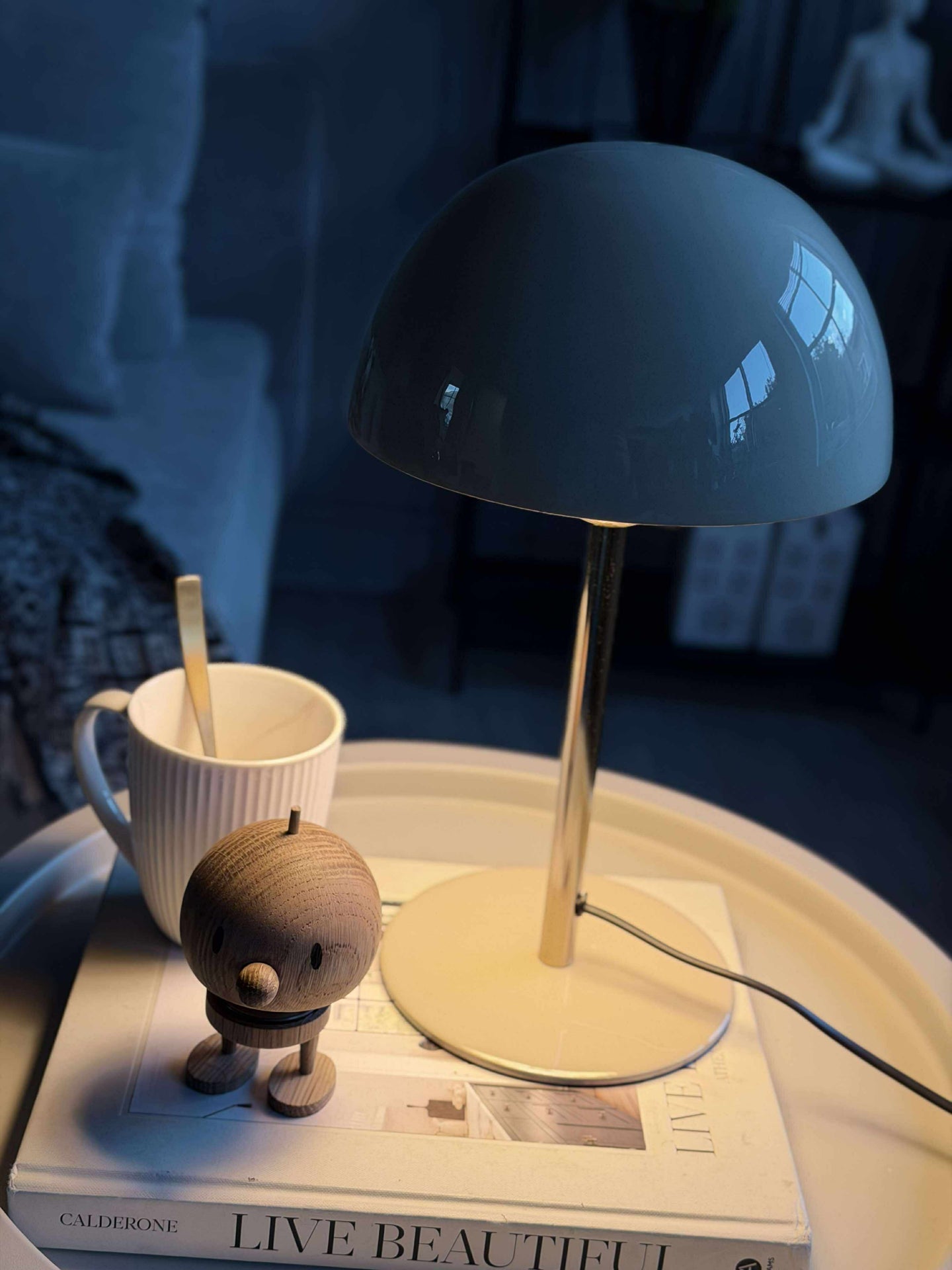 Bordslampa Sand / guld