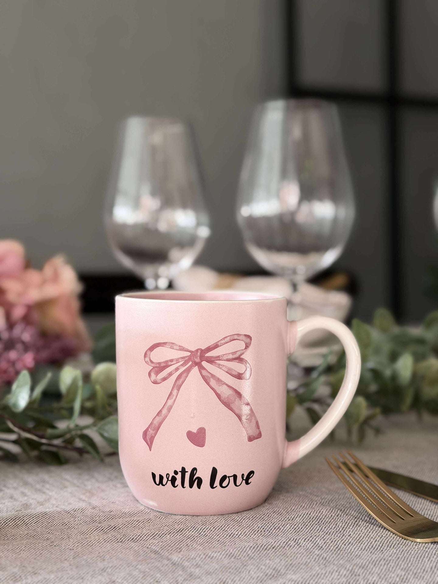 Mugg Slöja - Mjuk ros