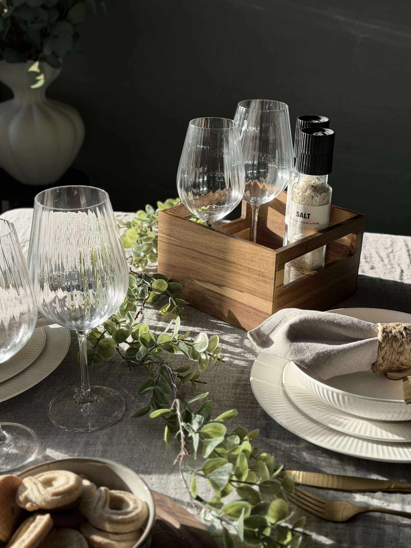 Låda i akaciaträ - 20x20