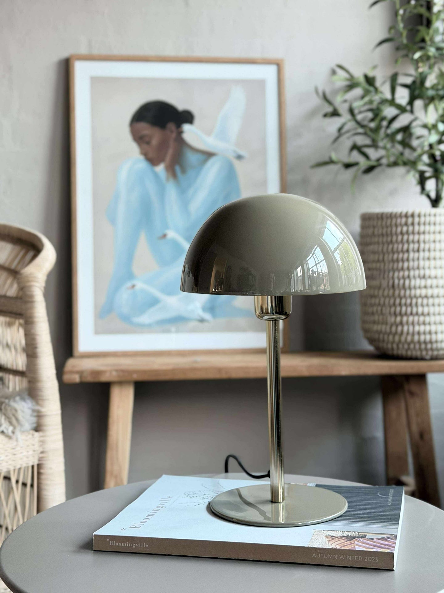 Bordslampa Oliven