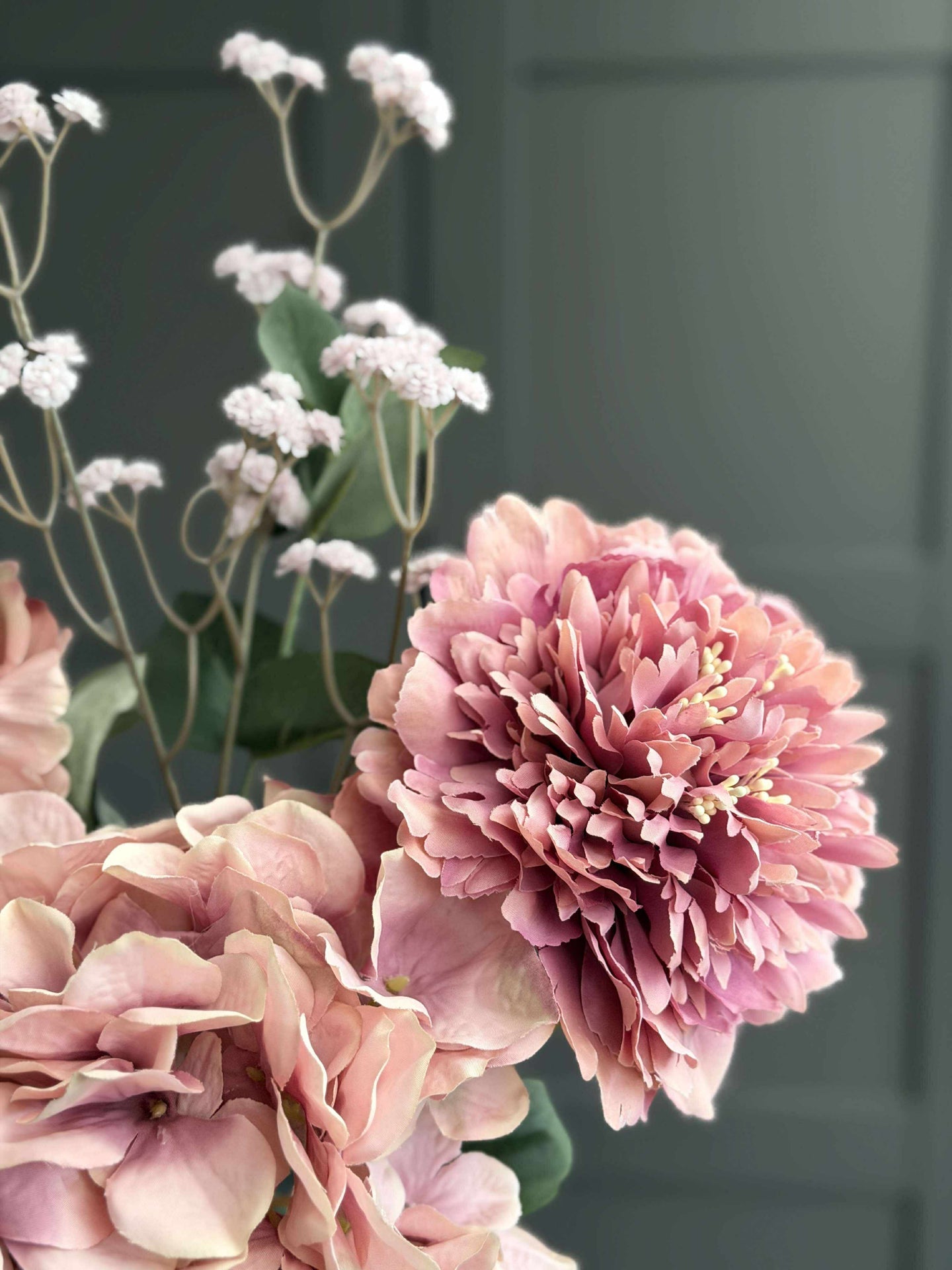 Bukett - Hortensia rosa